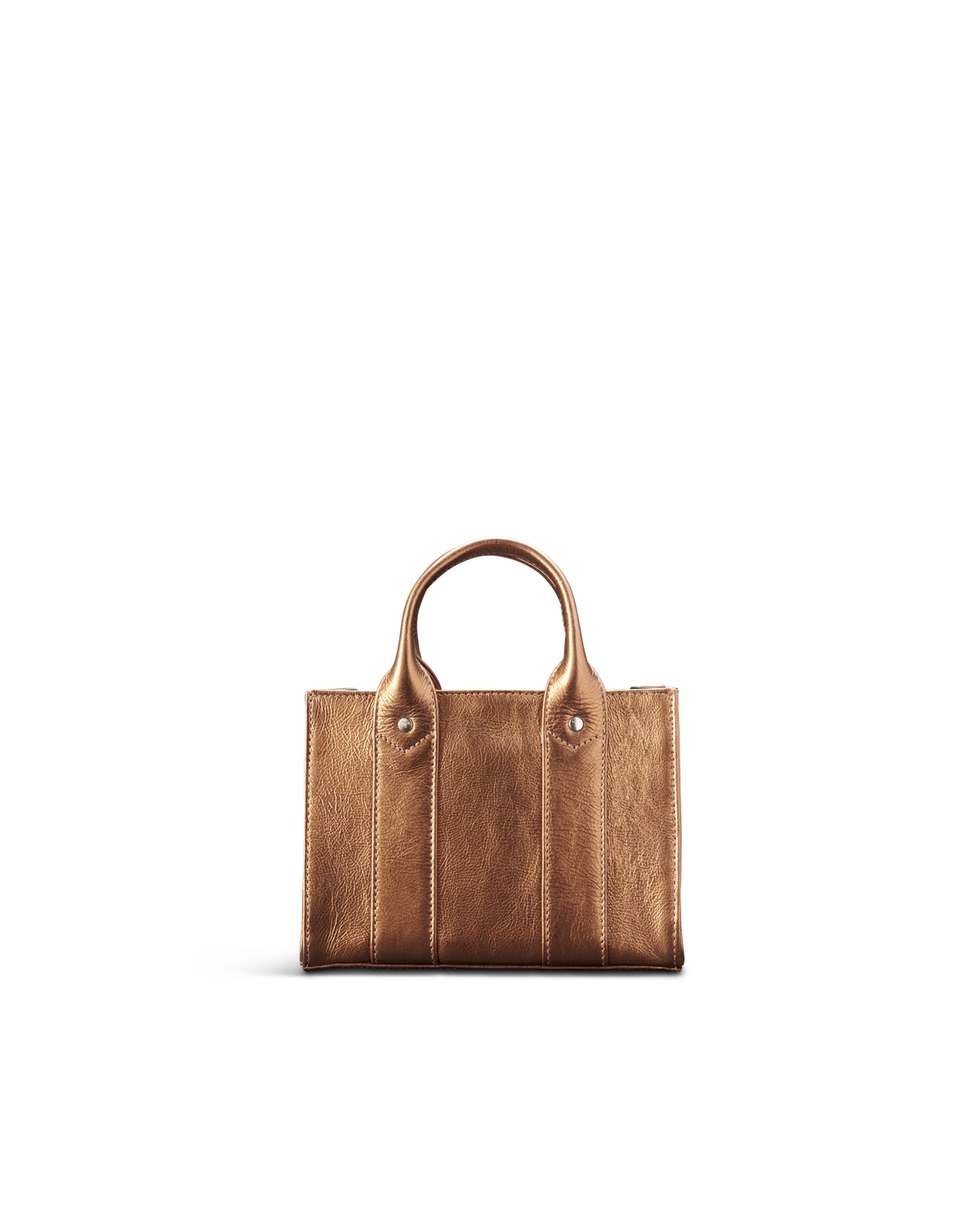 Mini Satchel - Copper Cowhide
