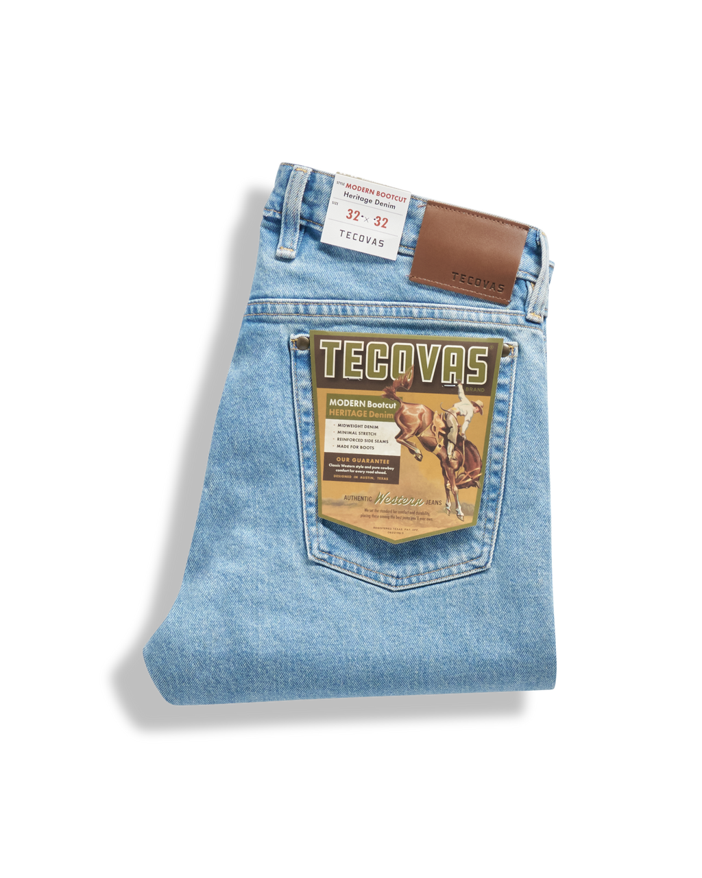 Men's Modern Bootcut Heritage Denim - Light Blue Heritage Denim