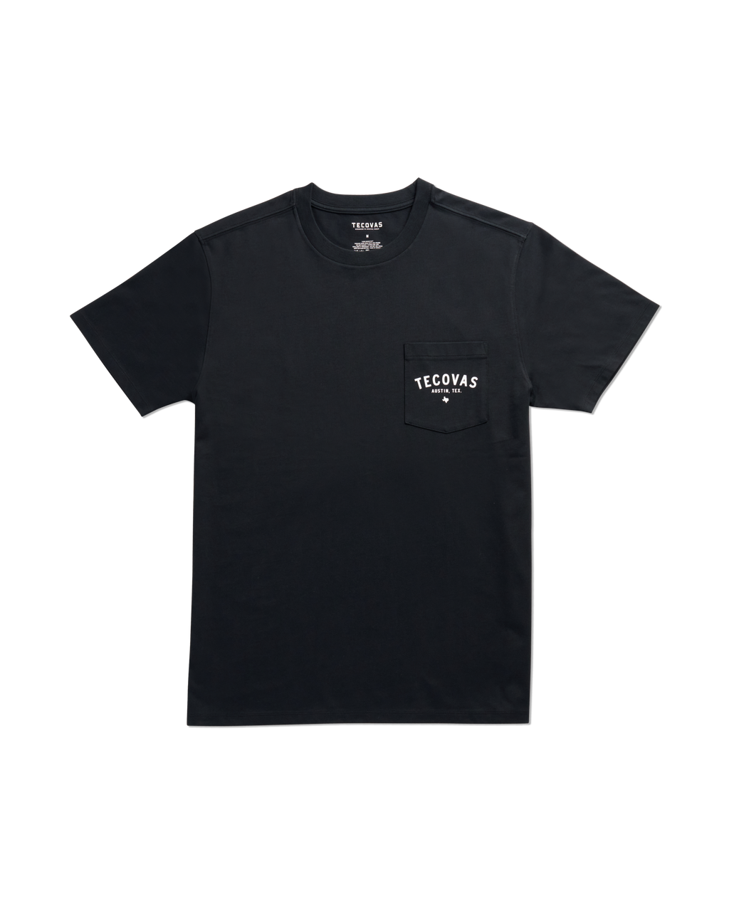 Men's Fine Makers Pocket Tee - Black Bone Supima Cotton
