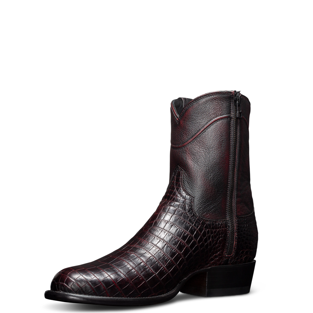 The Dean - Black Cherry Crocodile