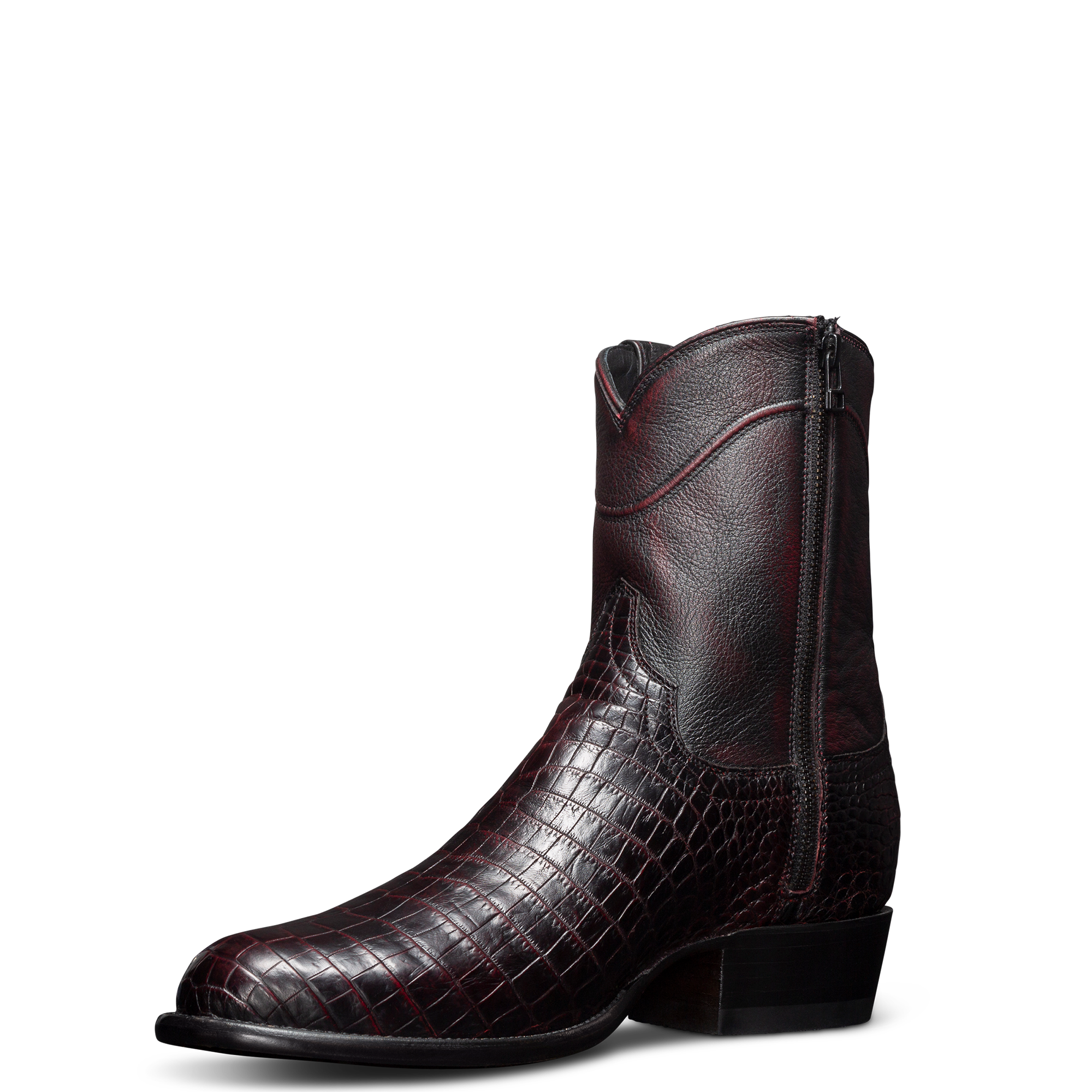 The Dean - Black Cherry Crocodile