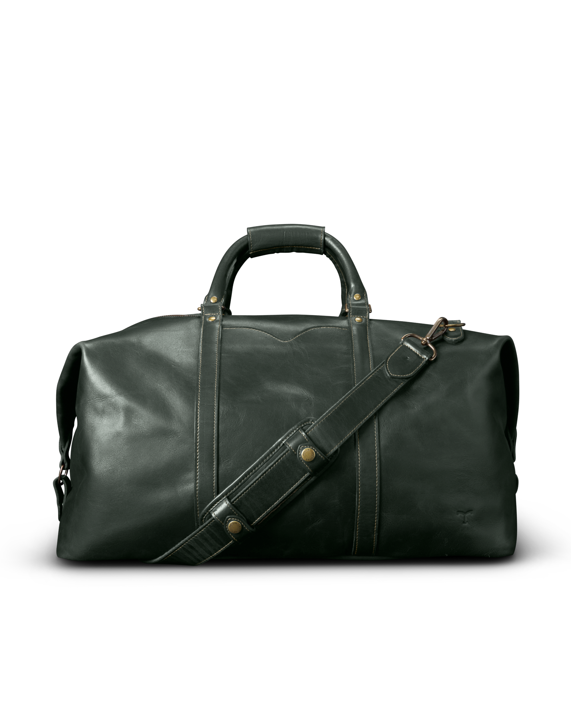 Bartlett Large Weekender - Midnight Green Cowhide