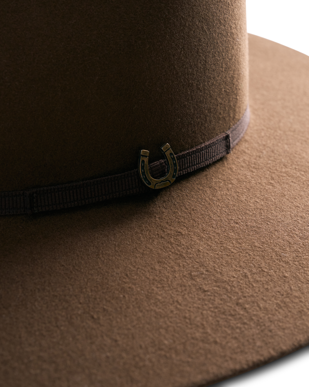 The Belle Wool Cowgirl Hat - Medium Brown Wool
