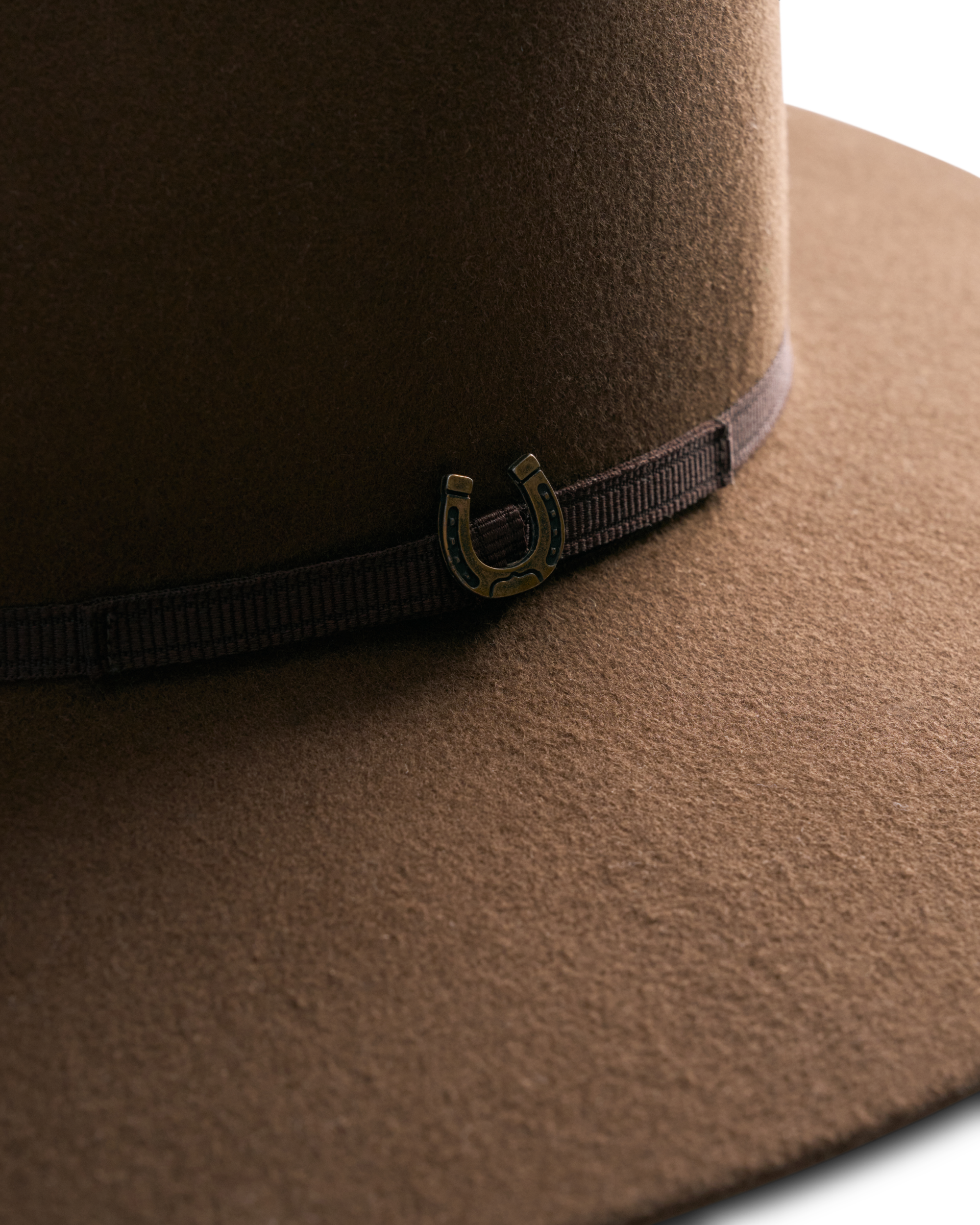 The Belle Wool Cowgirl Hat - Medium Brown Wool