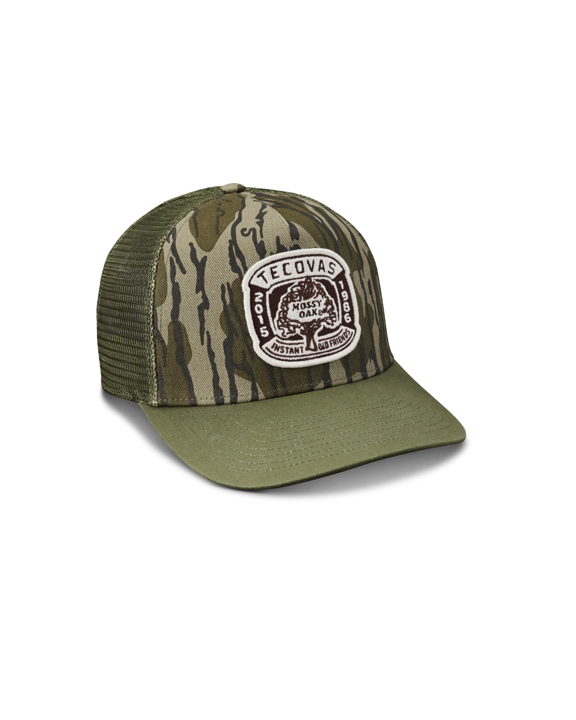 Tecovas x Mossy Oak Bottomland Trucker - Original Bottomland Cotton Polyester