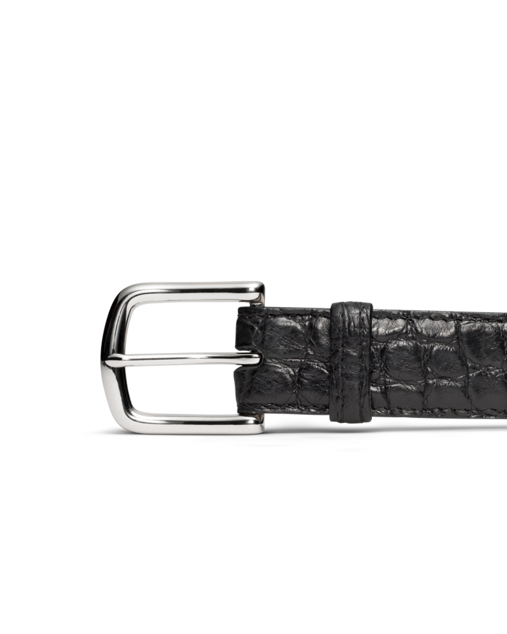 Men's Alligator Belt - Midnight Alligator
