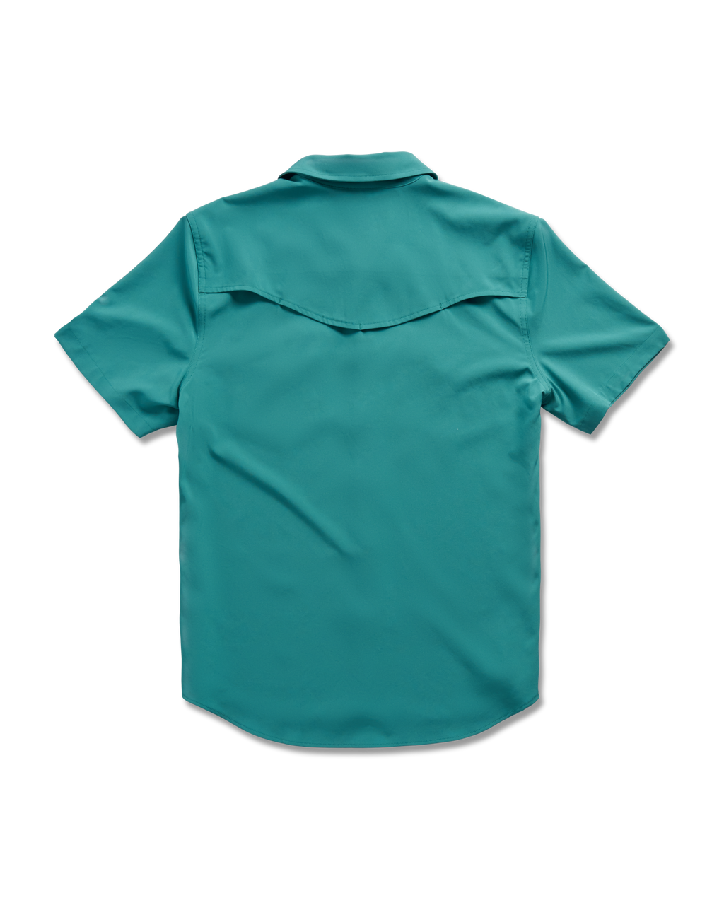 Men's Performance Short Sleeve Western Pearl Snap - Classic Fit - Deep Jungle Performance