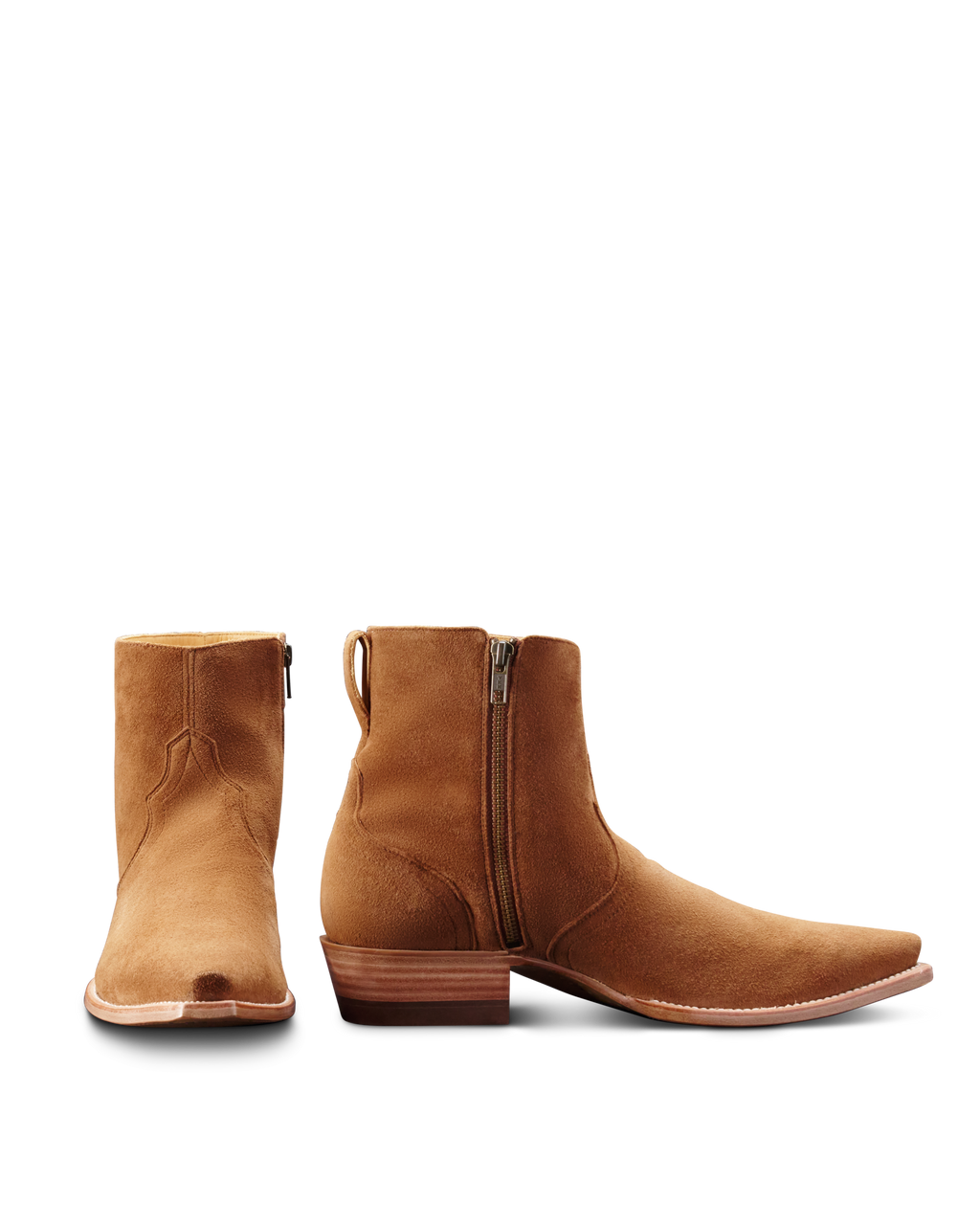 The Blaze - Honey Deerskin Roughout