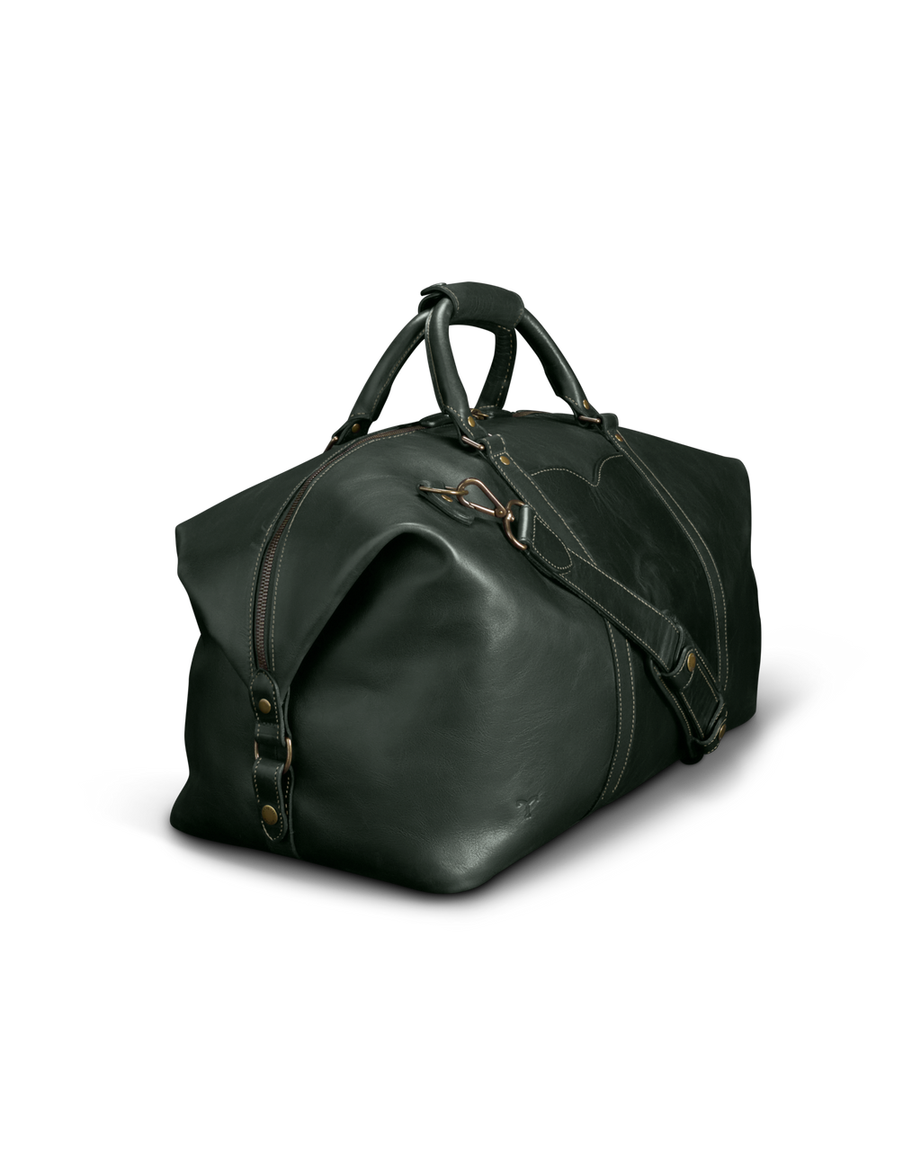 Bartlett Large Weekender - Midnight Green Cowhide