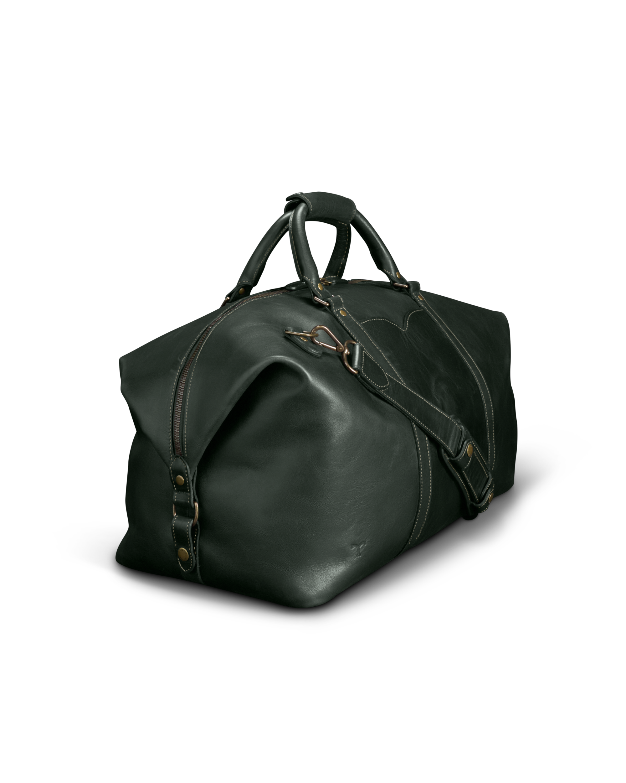 Bartlett Large Weekender - Midnight Green Cowhide