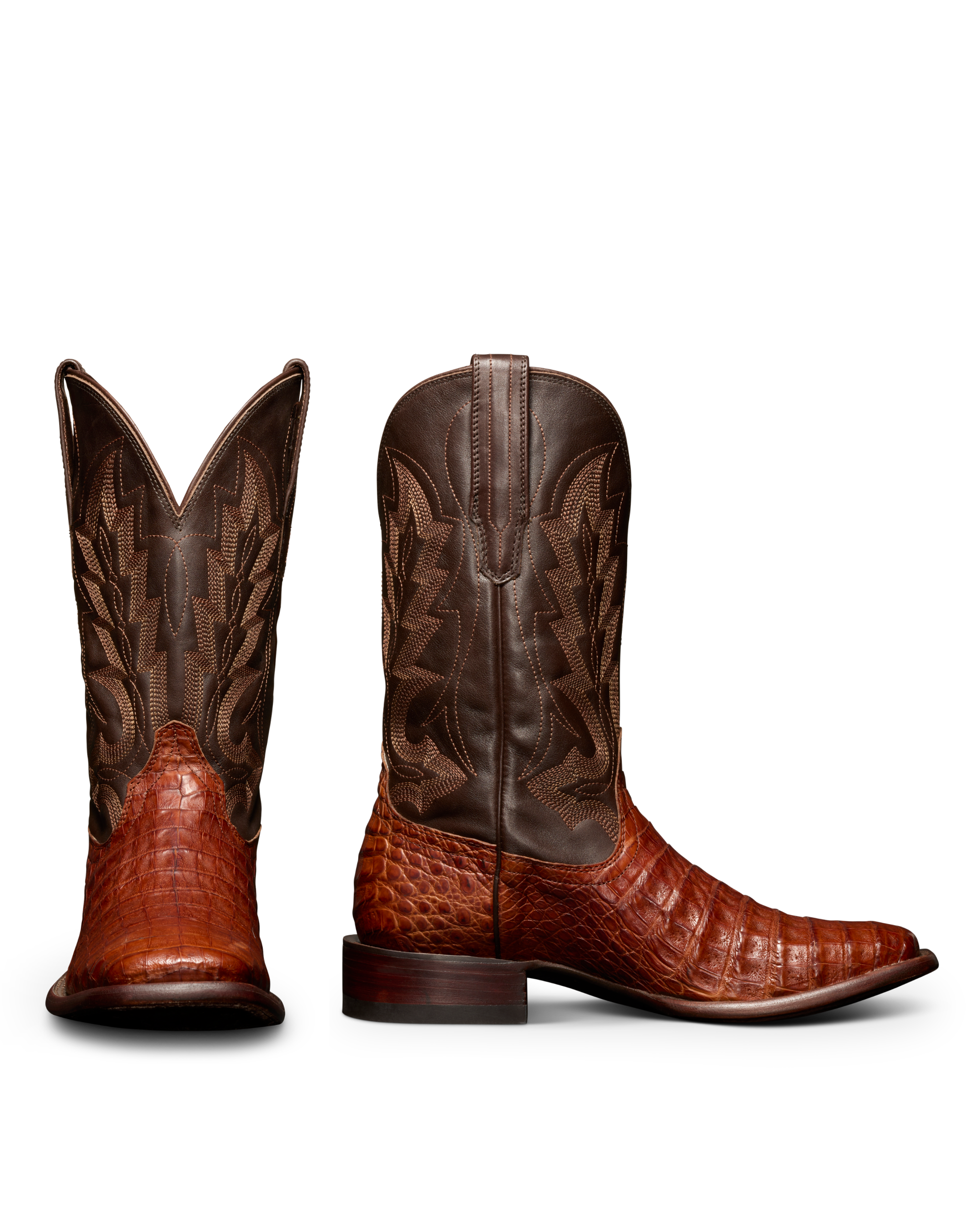 The William - Dark Pecan Caiman