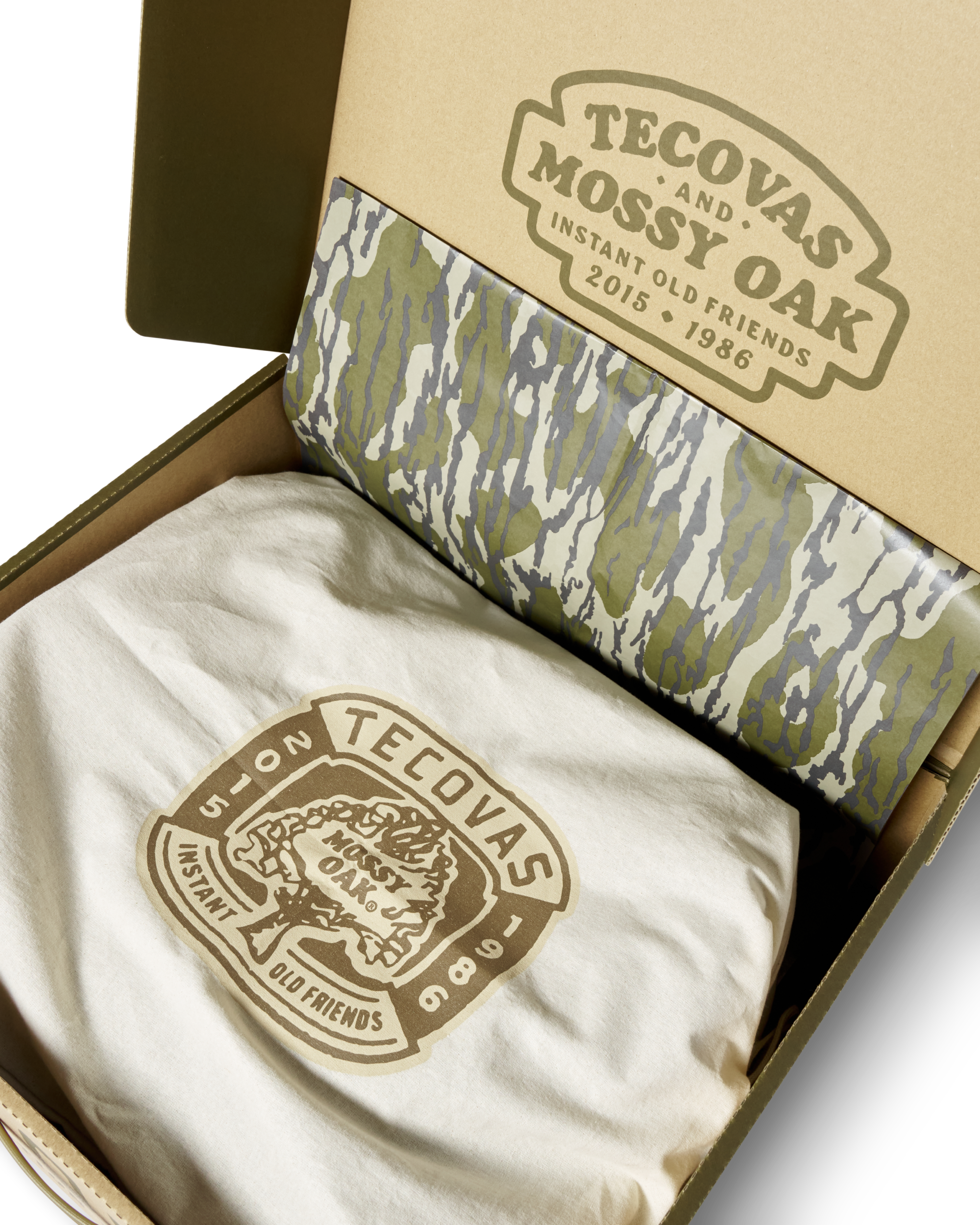 Tecovas x Mossy Oak Buck - Canteen Cowhide
