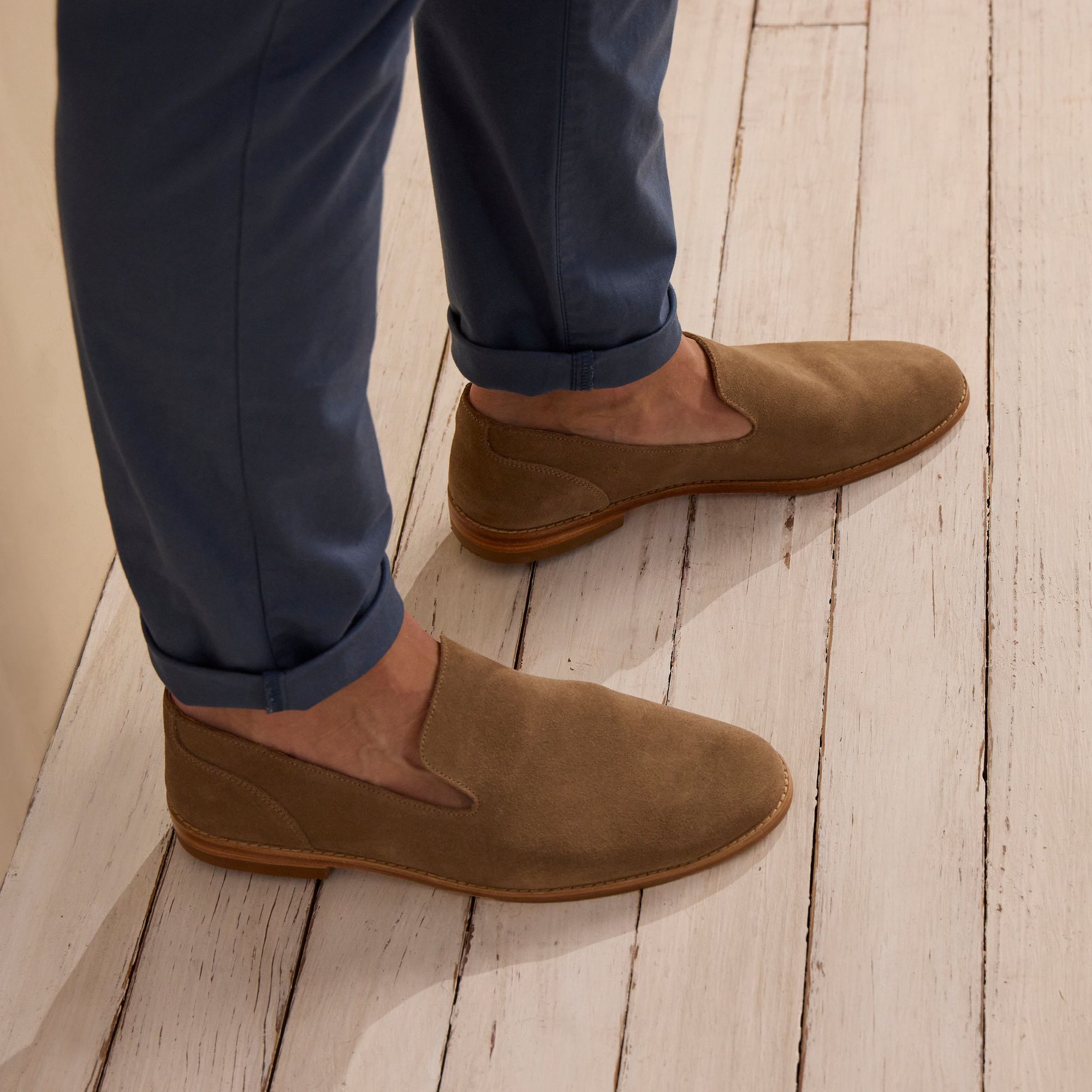 The Monterrey - Granite Suede