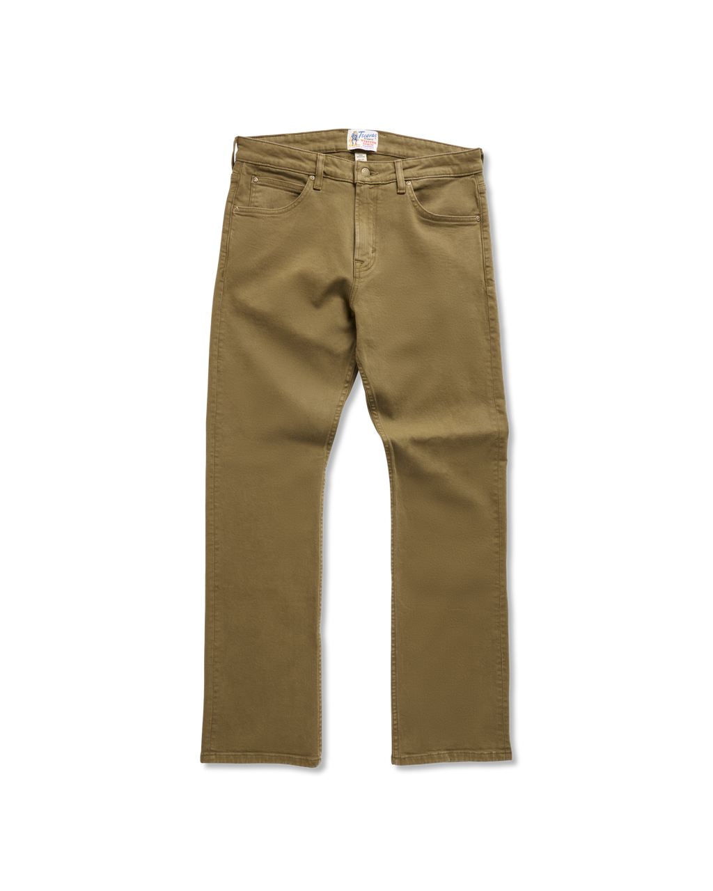 Men's Slim Straight Stretch Twill - Olive Stretch Twill