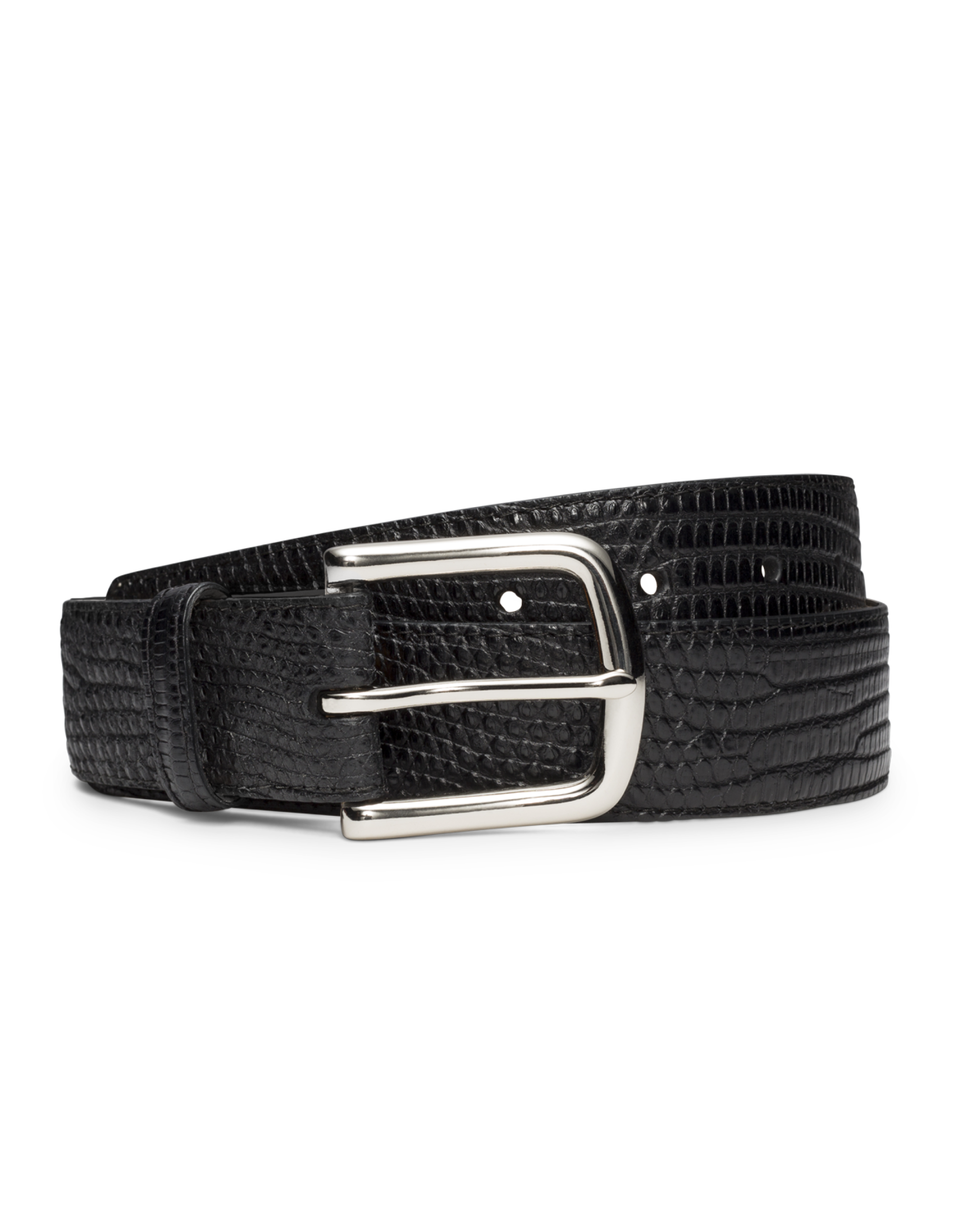 Men's Lizard Belt - Midnight Lizard