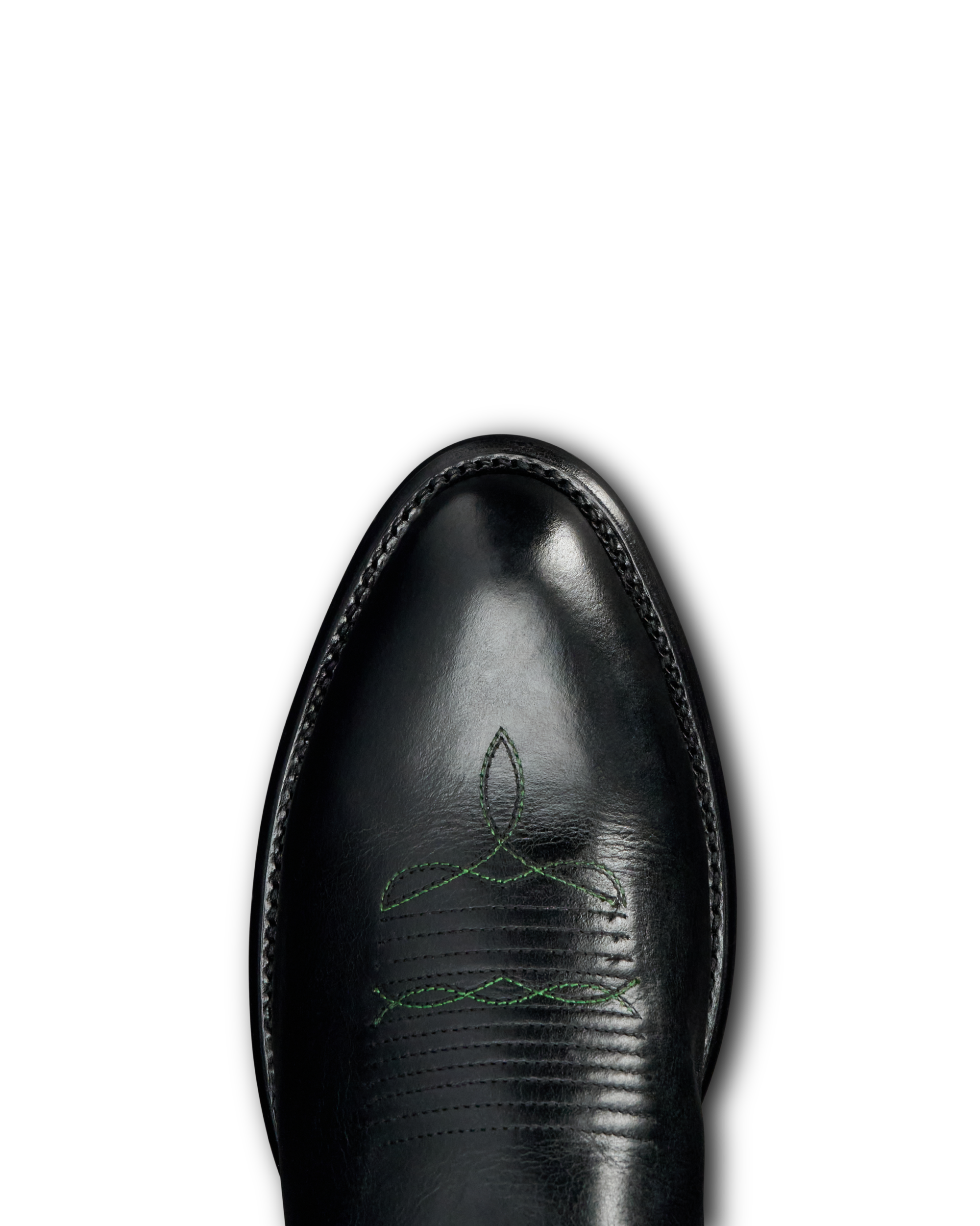 The Cartwright Gamblers - Black Gamblers Green Cowhide Python