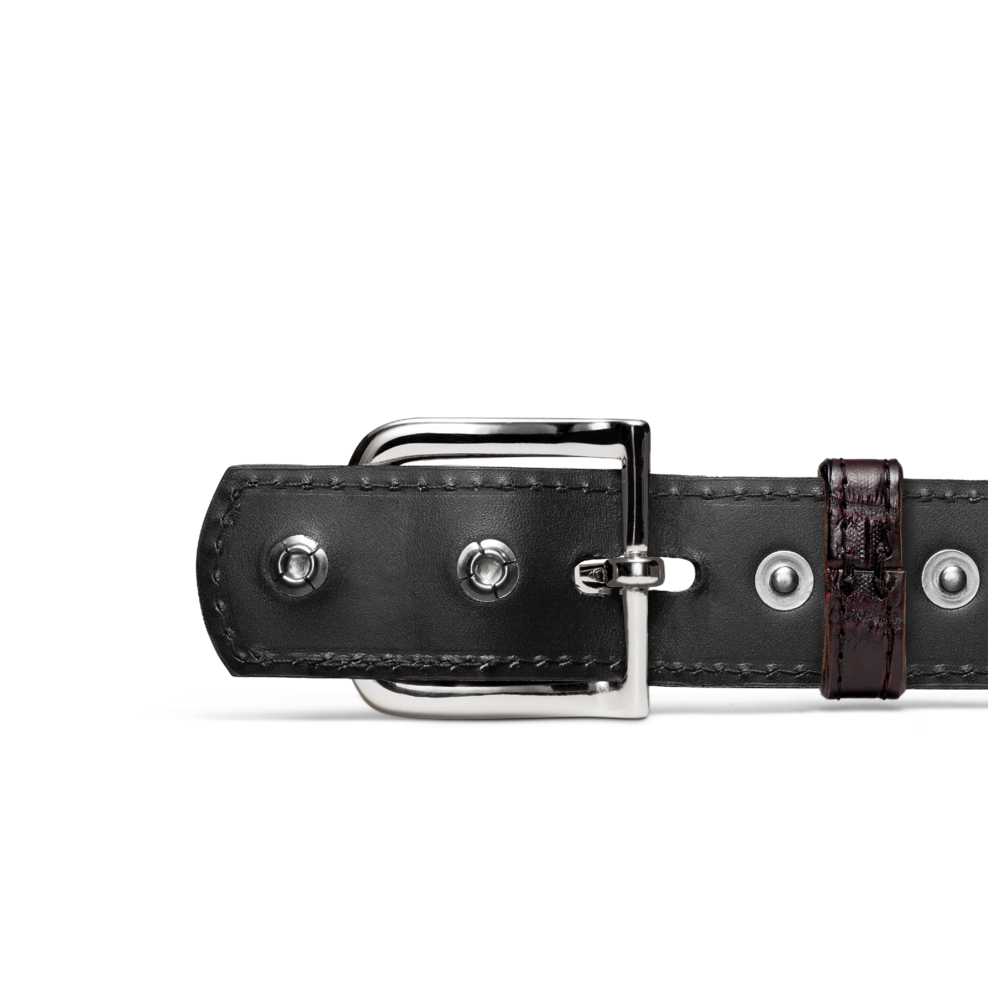 Men's Crocodile Belt - Midnight Crocodile