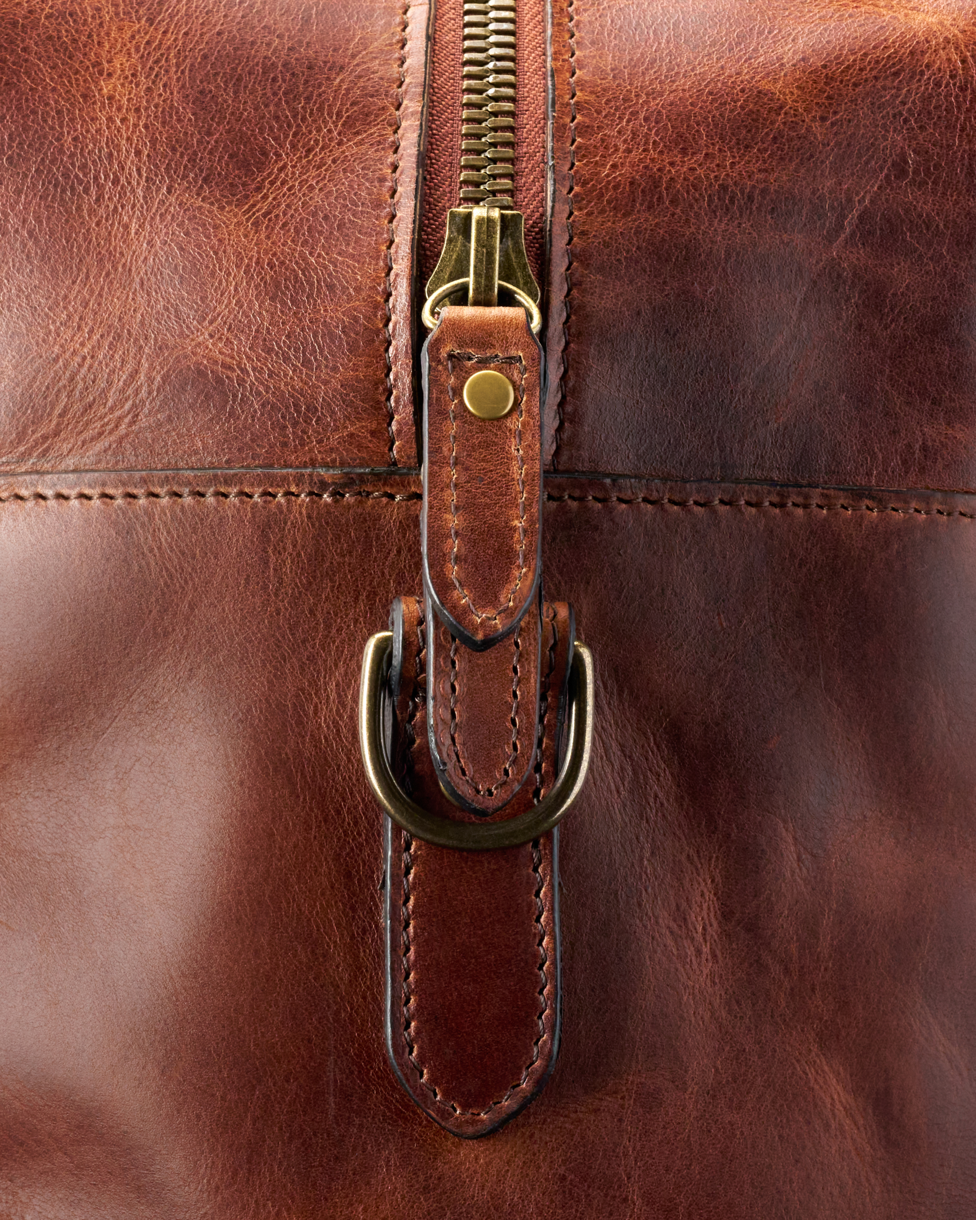 Bartlett Carrier Duffle - Cognac Cowhide