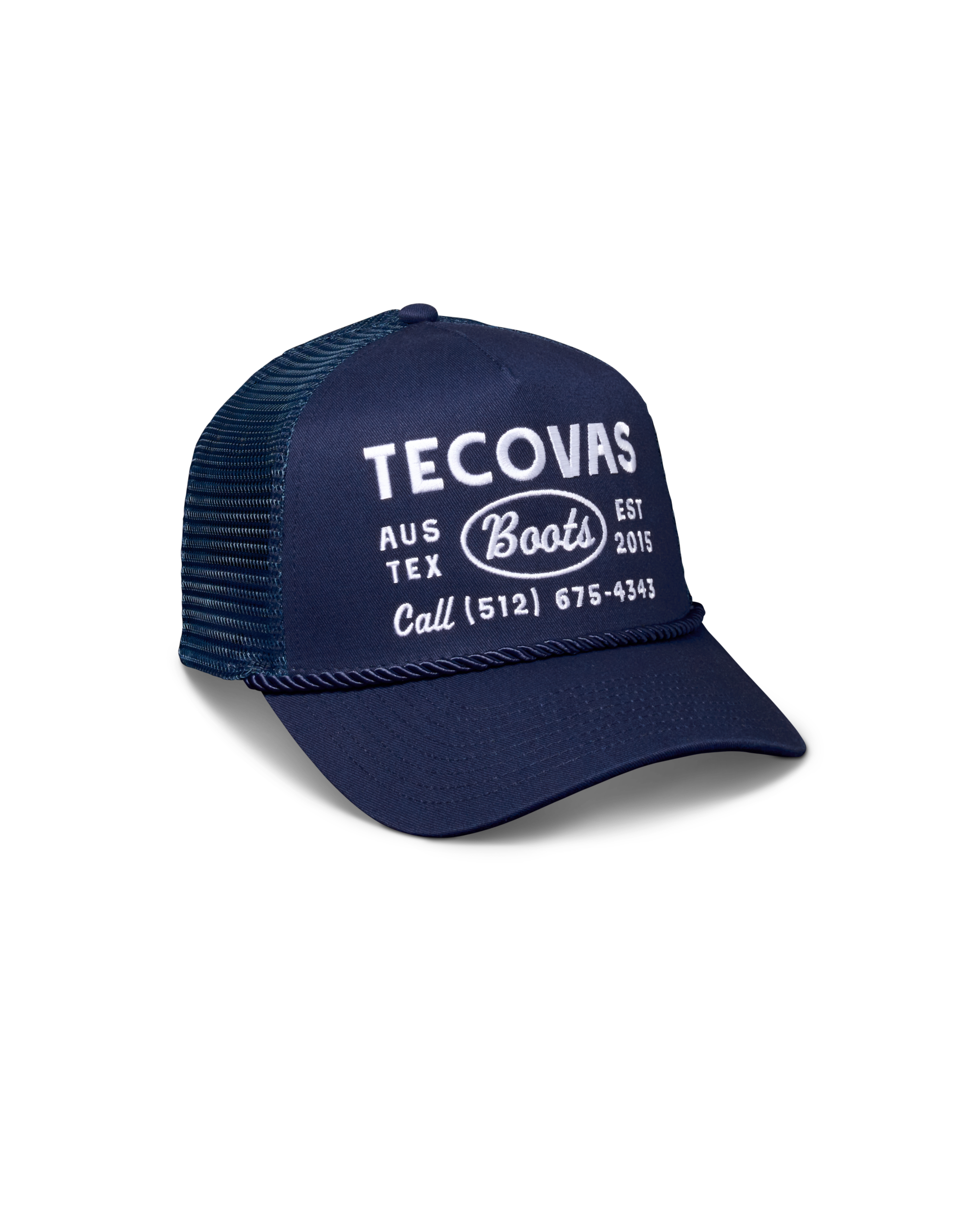 Tecovas Boots Trucker - Navy Cotton Polyester