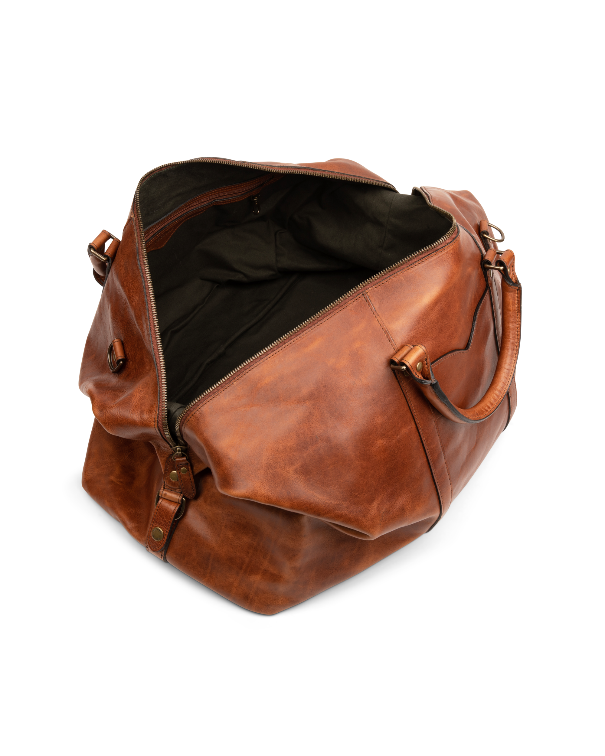 Bartlett Large Weekender - Cognac Cowhide