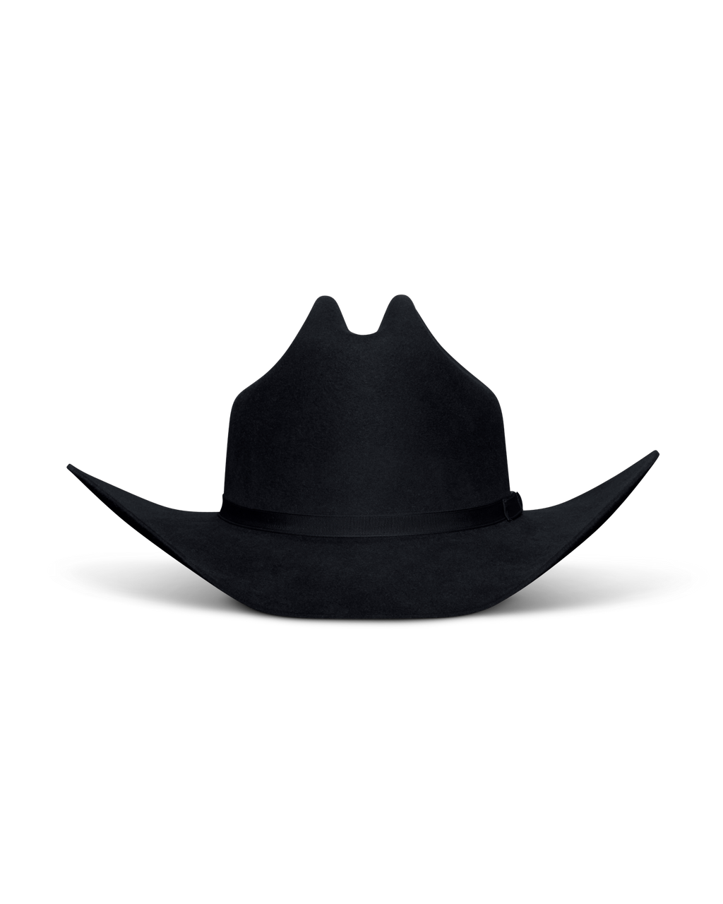 Cattleman Fur Cowboy Hat - Black Rabbit Fur