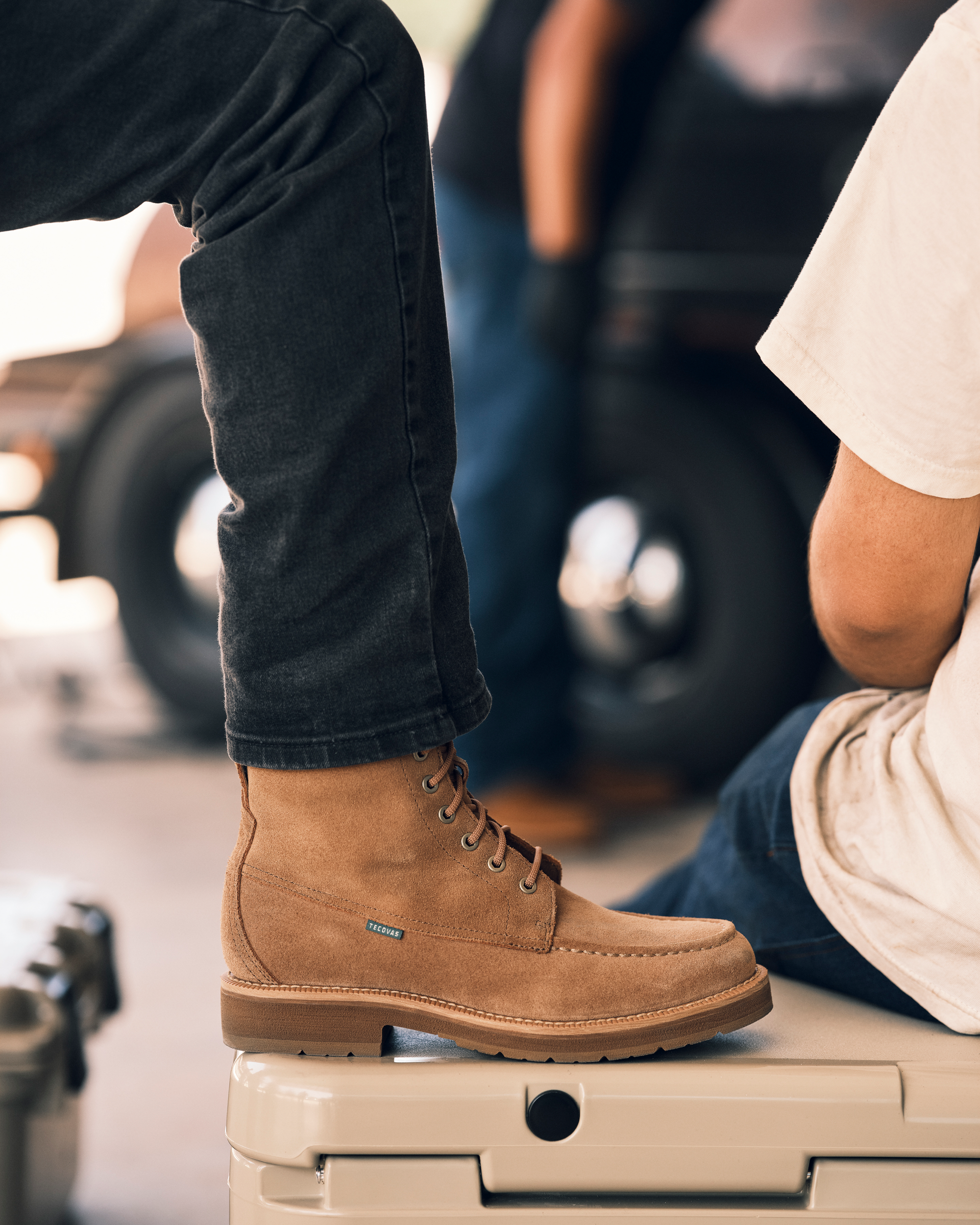 The Rugged Moc - Natural Roughout