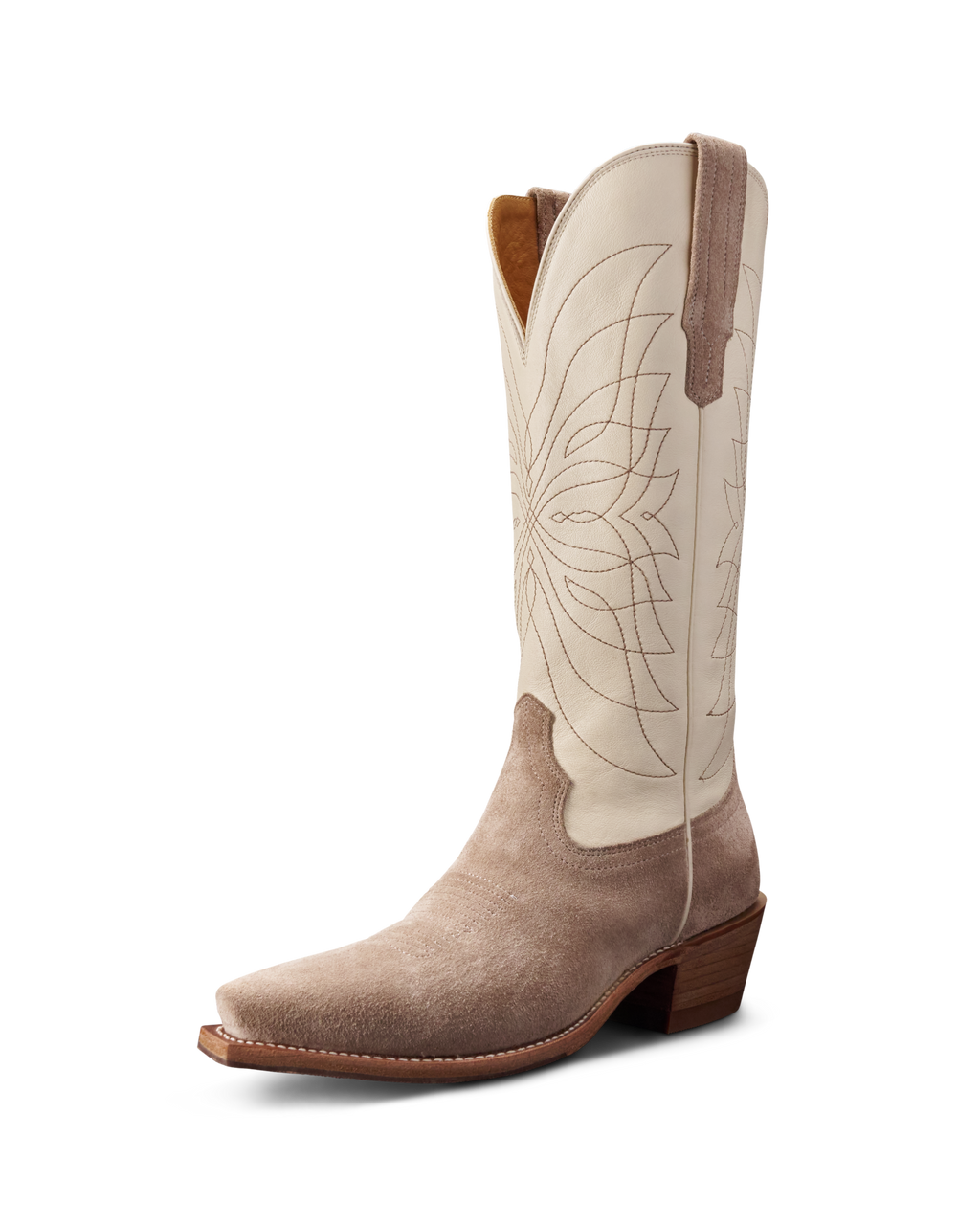 The Annie Monarch - Sand Bone Suede