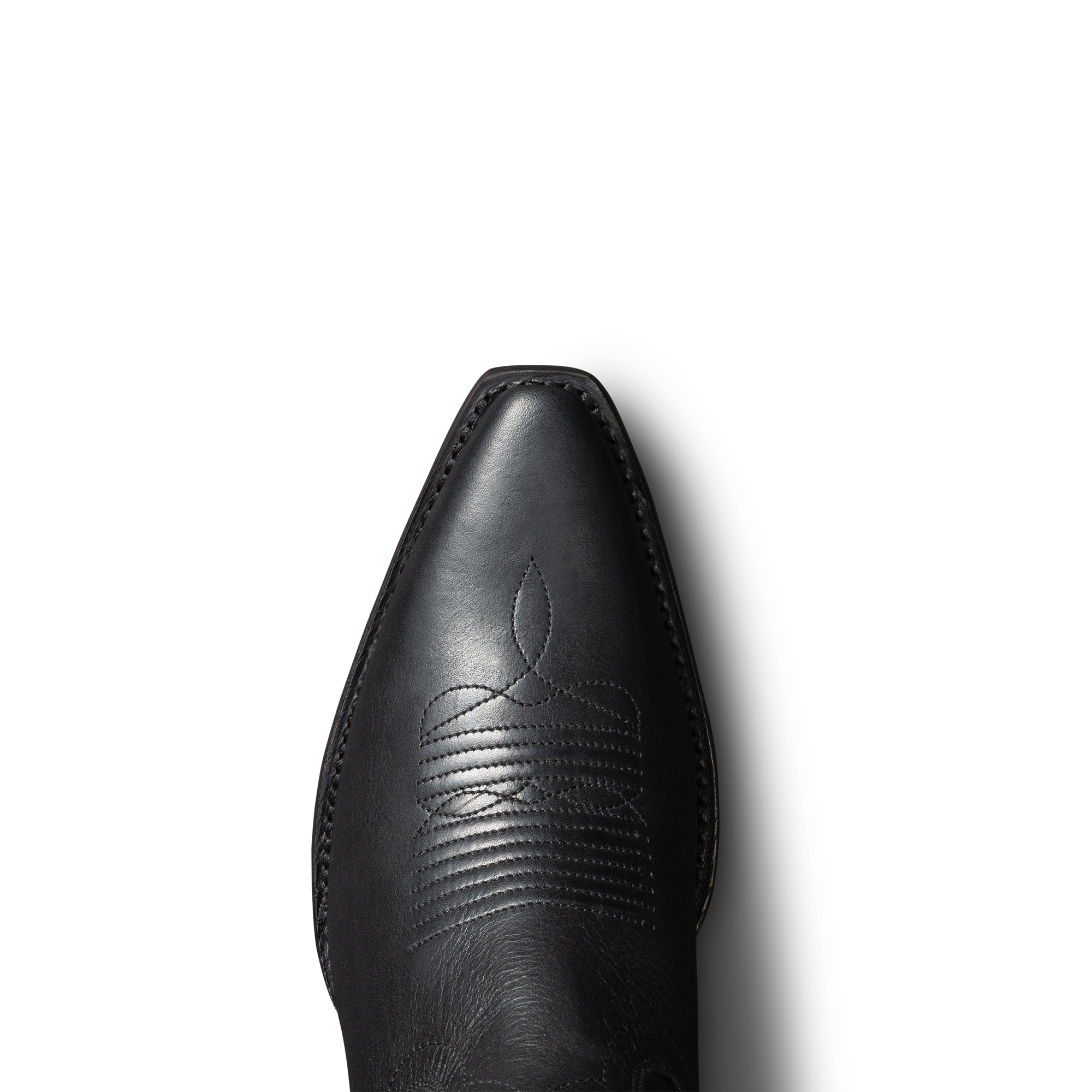 The Annie Wide Calf - Midnight Cowhide