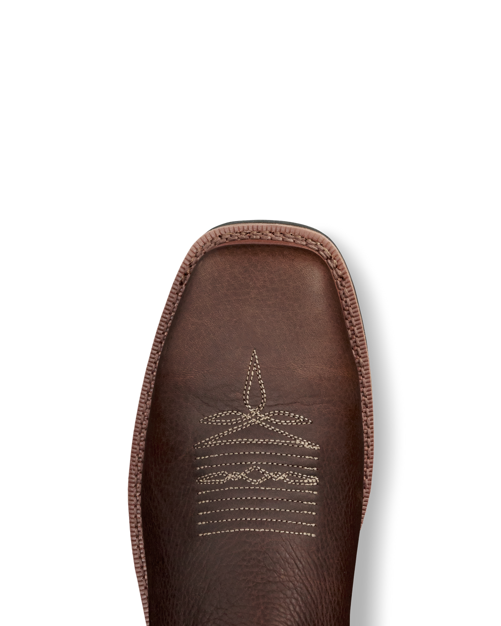LongHaul Waterproof Square Composite Toe Work Boot - Tobacco Black Cowhide