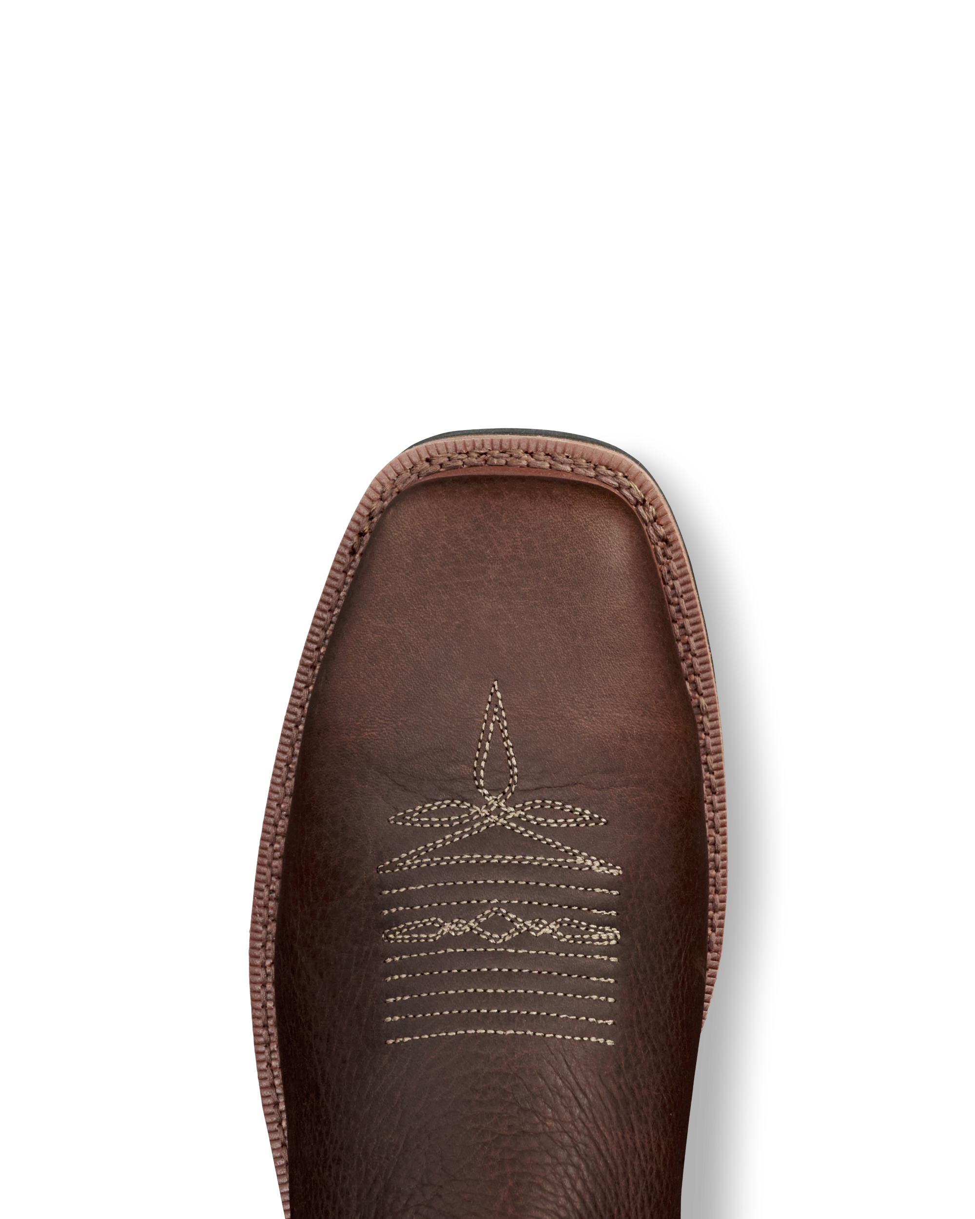 LongHaul Waterproof Square Composite Toe Work Boot - Tobacco Black Cowhide