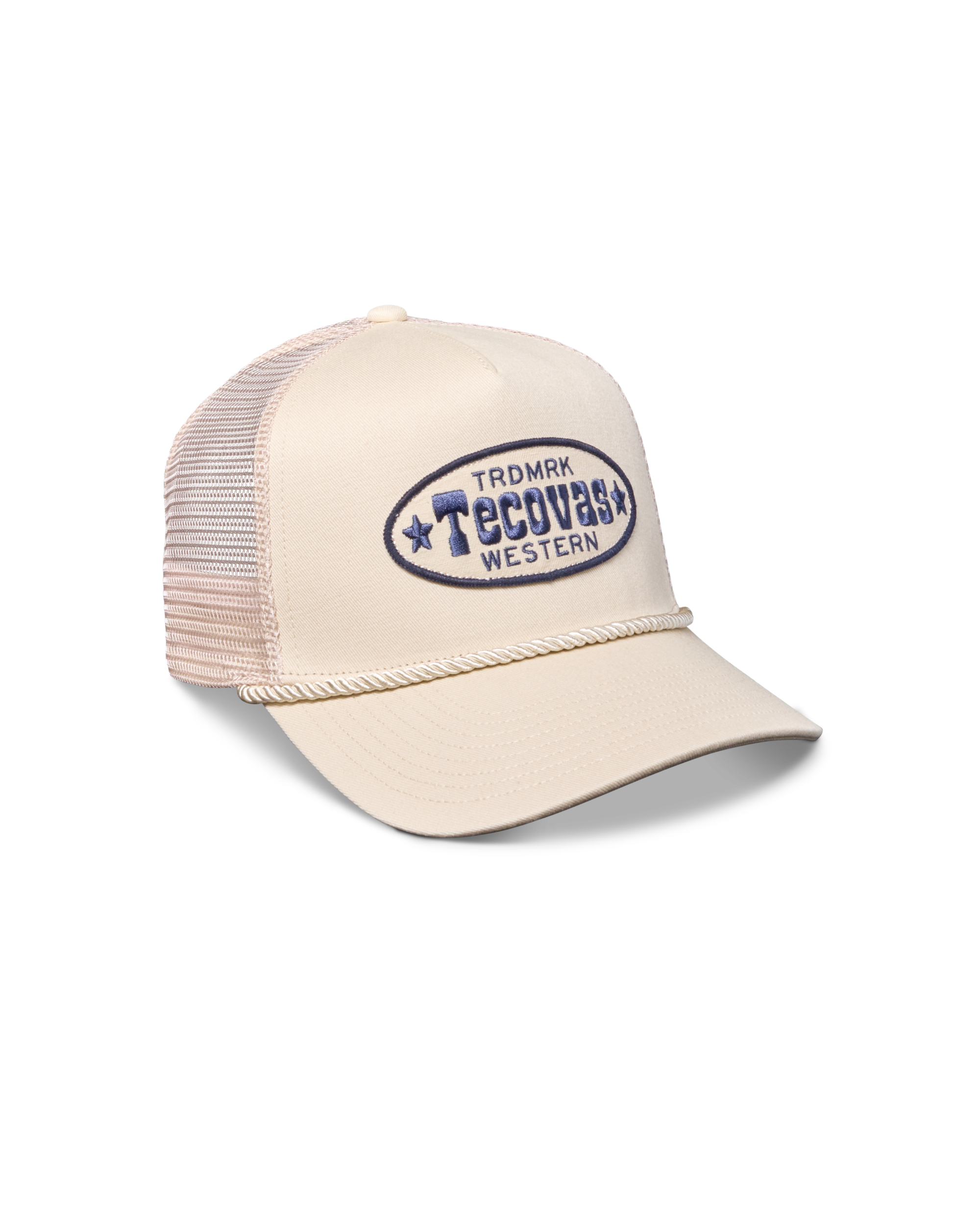 Trademark Trucker Hat - White Cotton Polyester