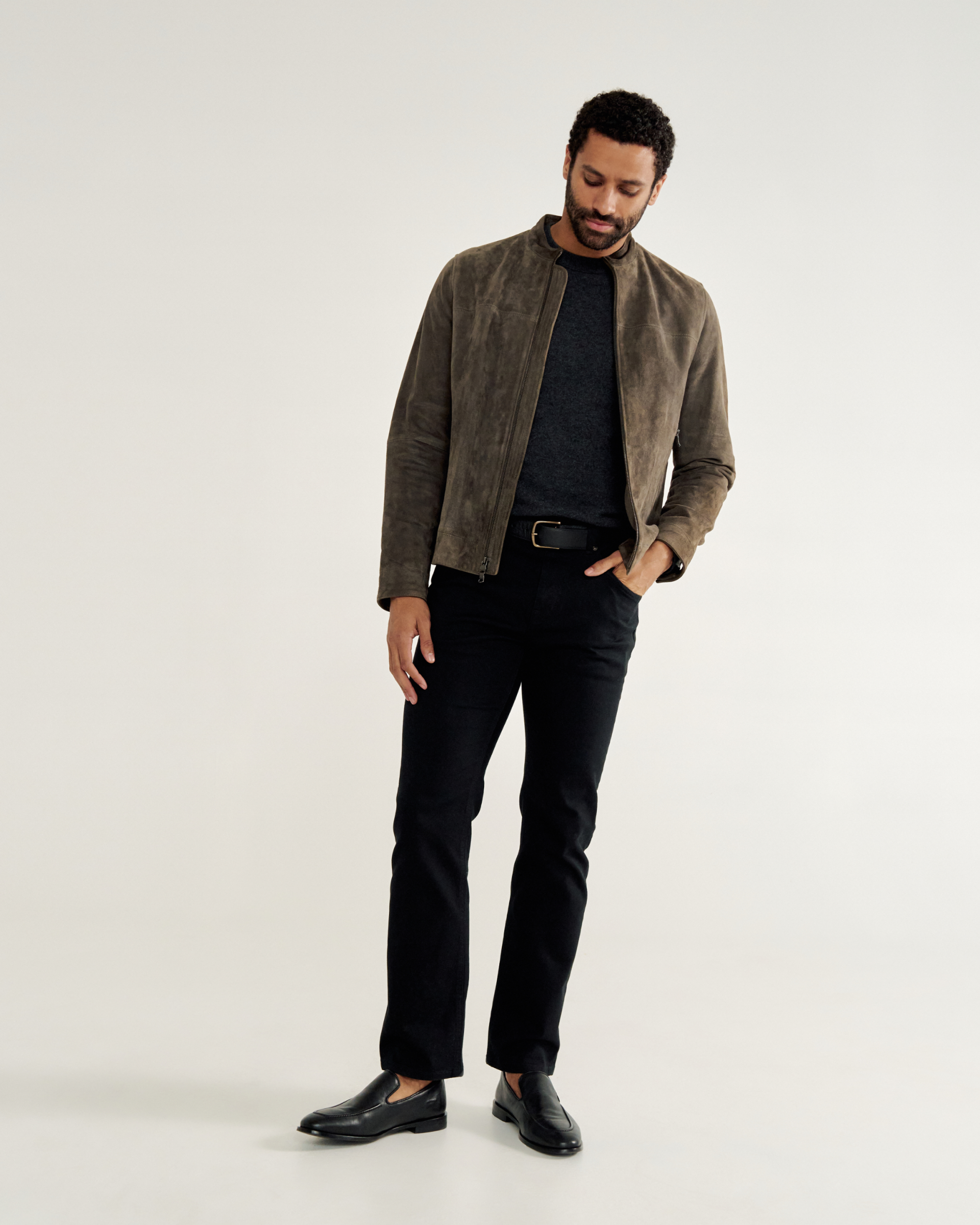 The Bennett - Midnight Calfskin