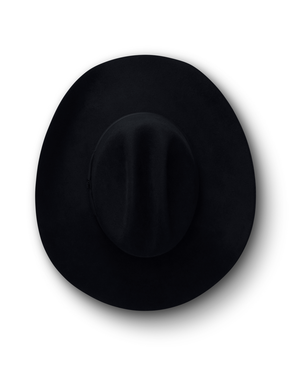 Cattleman Fur Cowboy Hat - Black Rabbit Fur