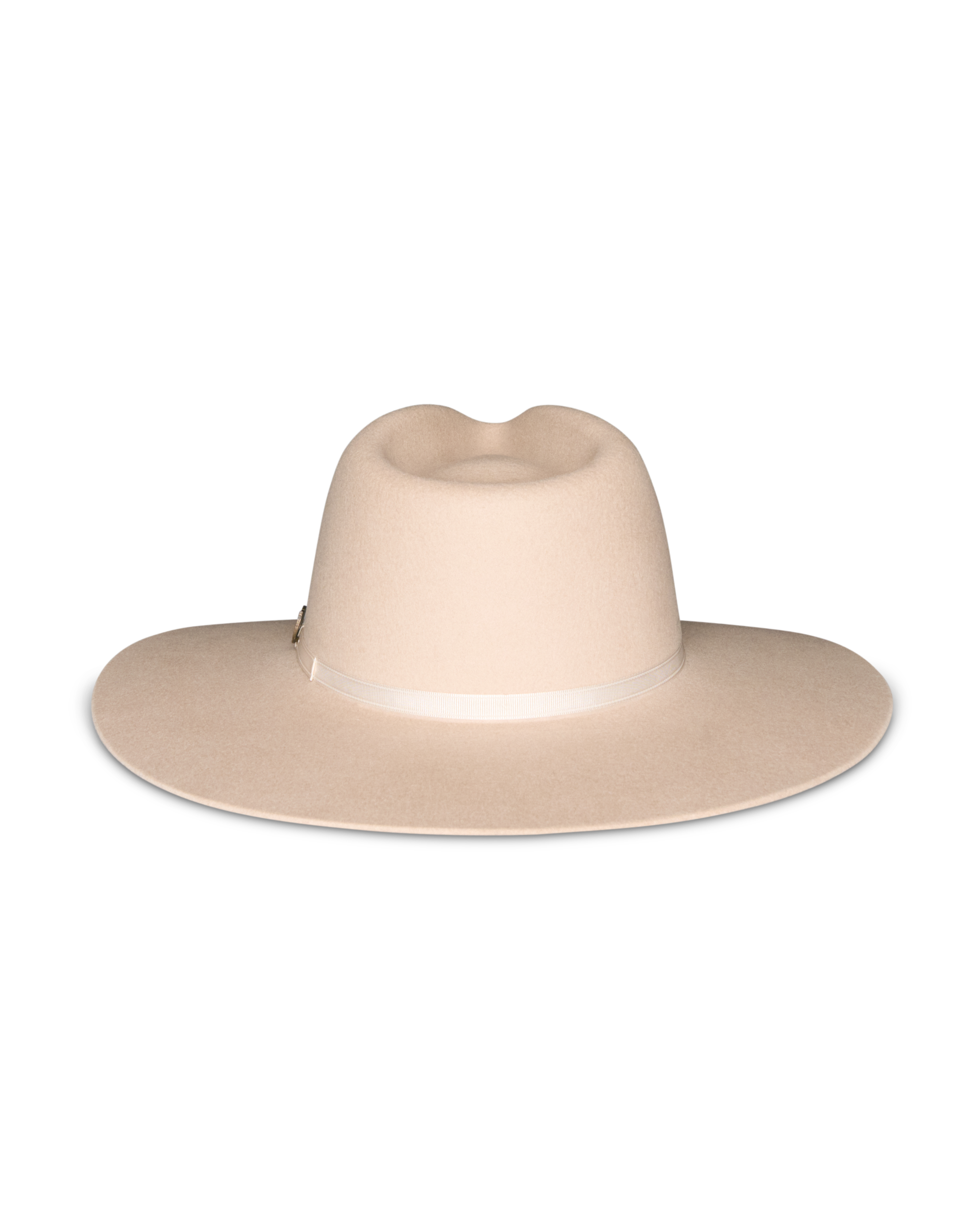 The Belle Wool Cowgirl Hat - Cream Wool