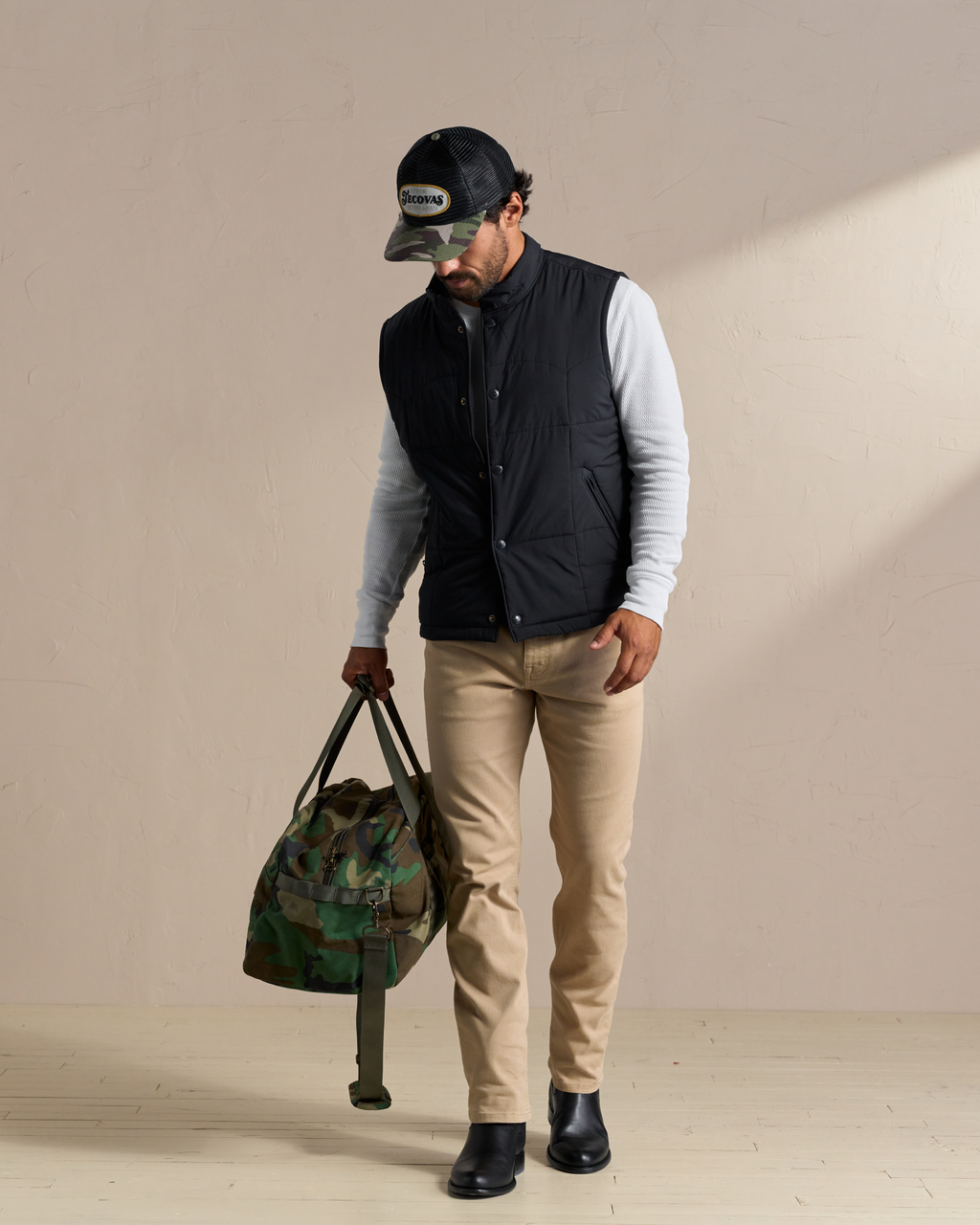 Canyon Duffle Bag - Camo Nylon