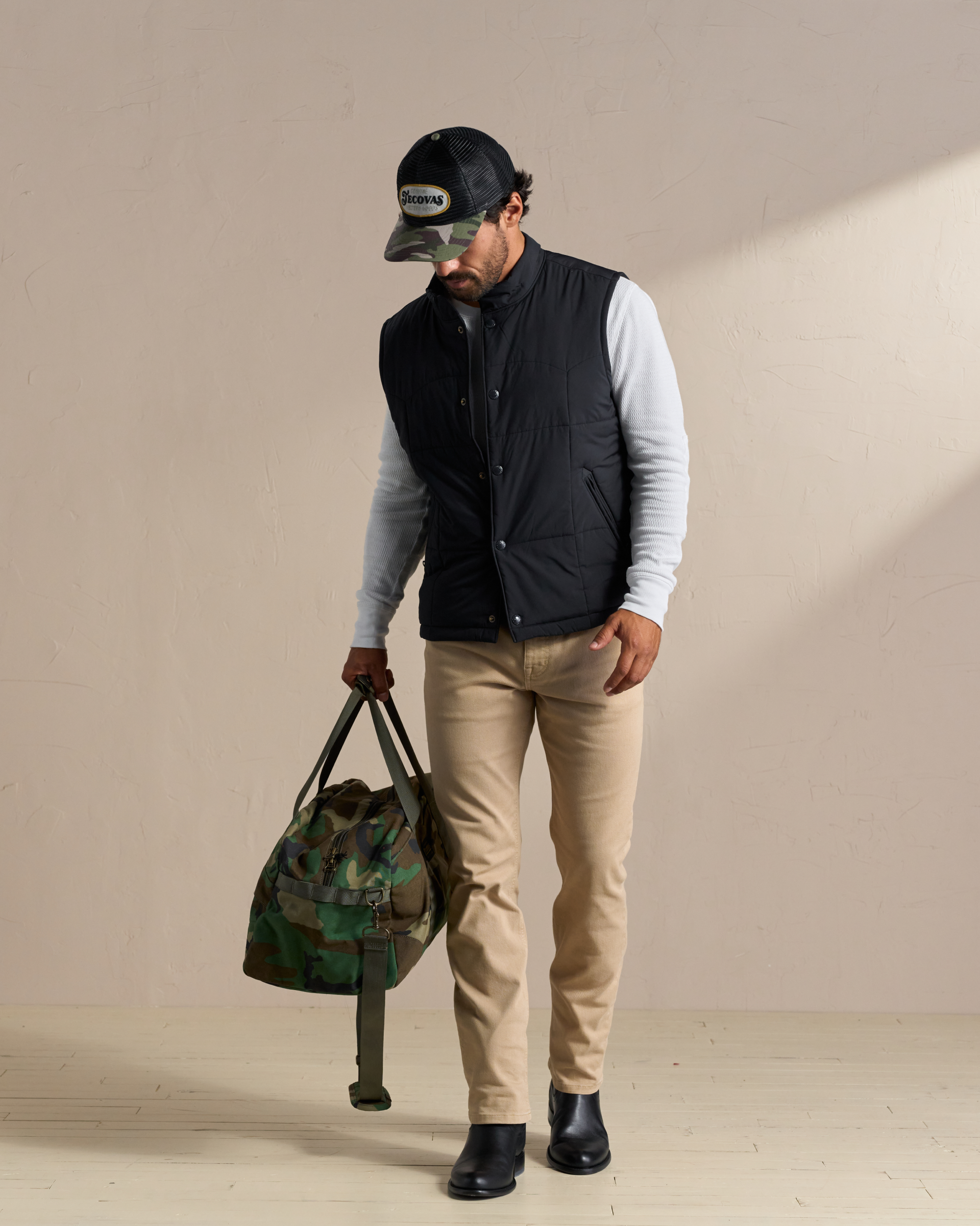 Canyon Duffle Bag - Camo Nylon