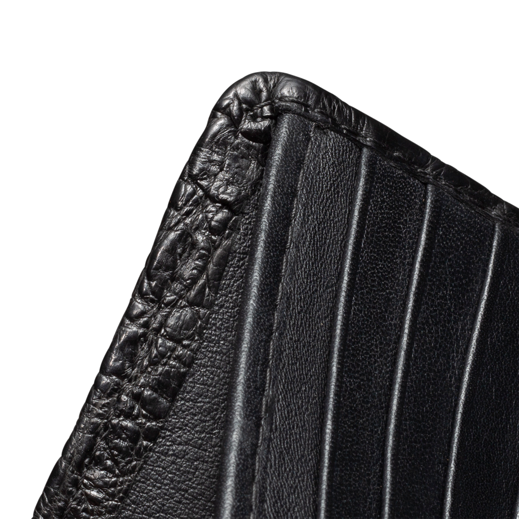 Alligator Billfold - Midnight Alligator