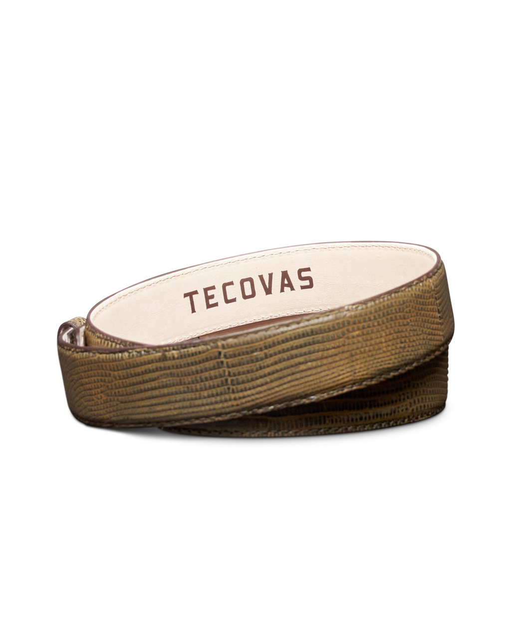 Men's Lizard Belt - Burnt Cedar Relic Lizard