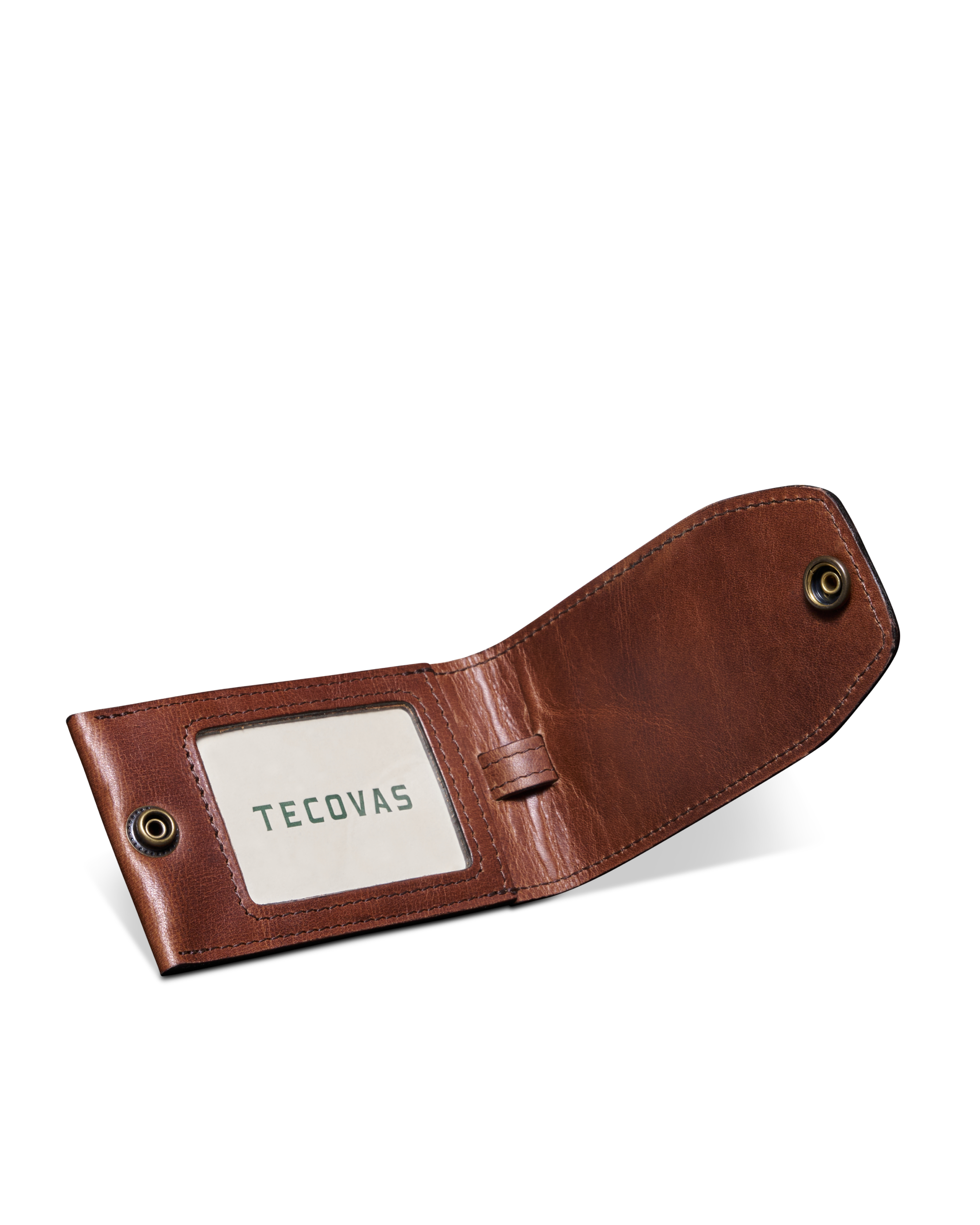 Bartlett Luggage Tag - Cognac Cowhide