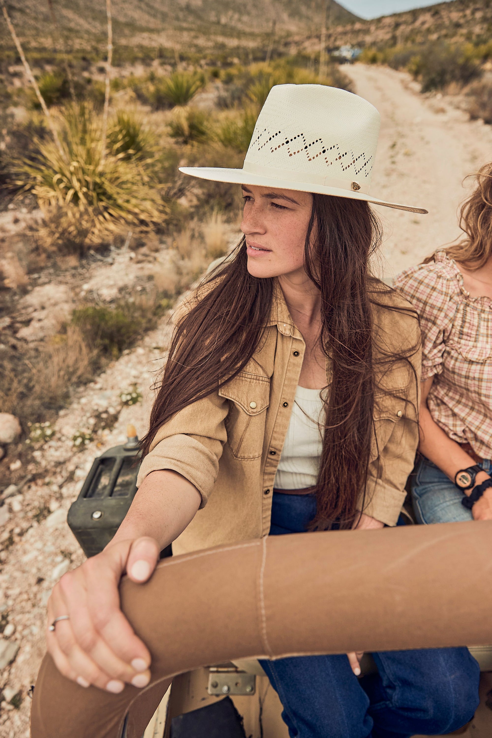 The Belle Straw Cowgirl Hat - Natural Straw