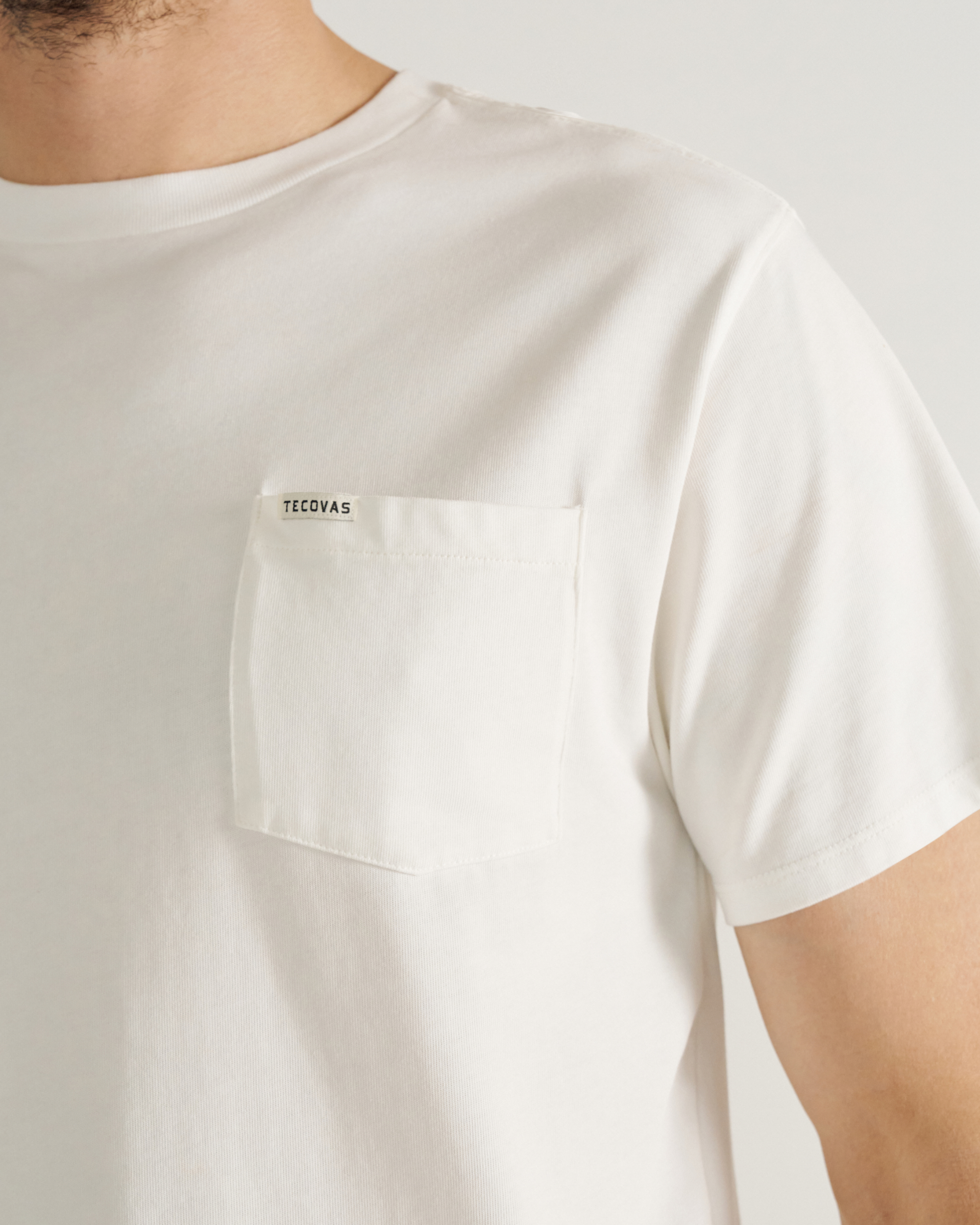 Men's Standard Issue Pocket Tee - Bone Cotton