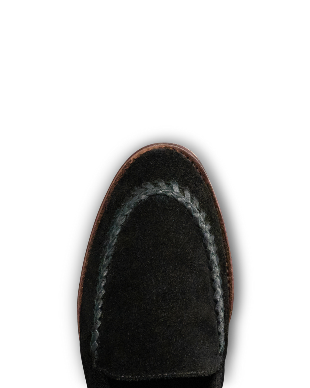 The Claire Braid - Midnight Suede