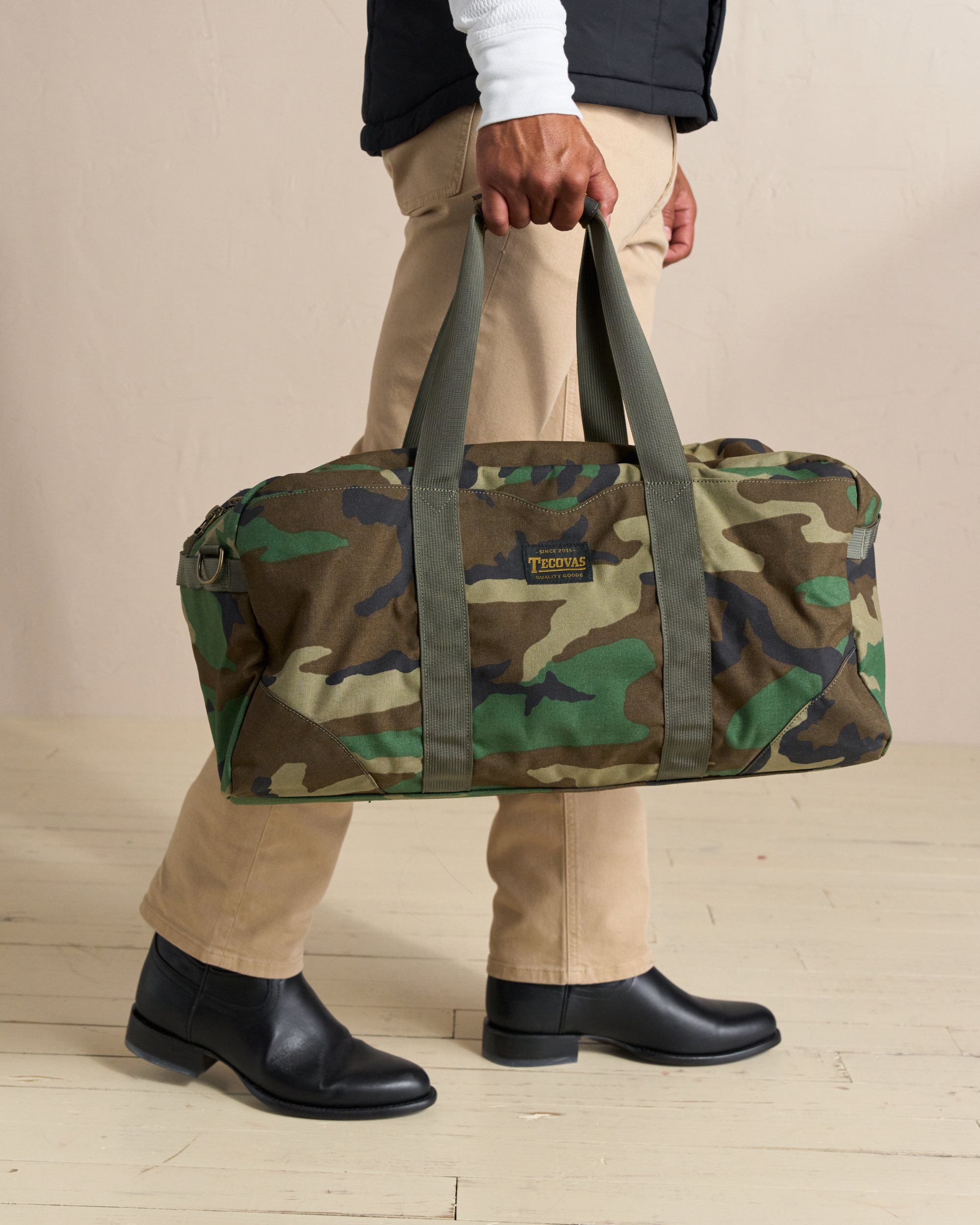 Canyon Duffle Bag - Black Nylon