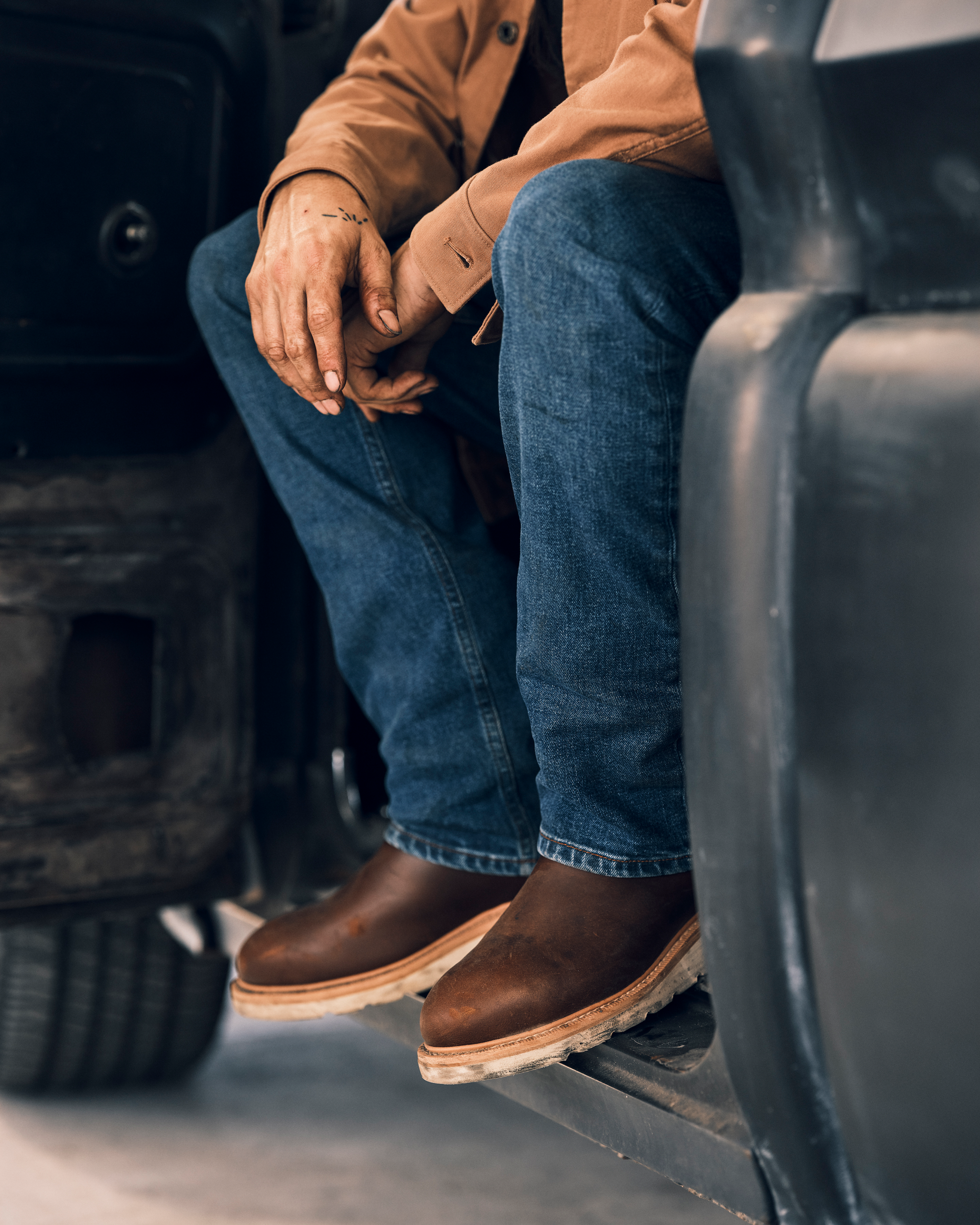 LongHaul Waterproof Roper Composite Toe Work Boot - Maple Cowhide
