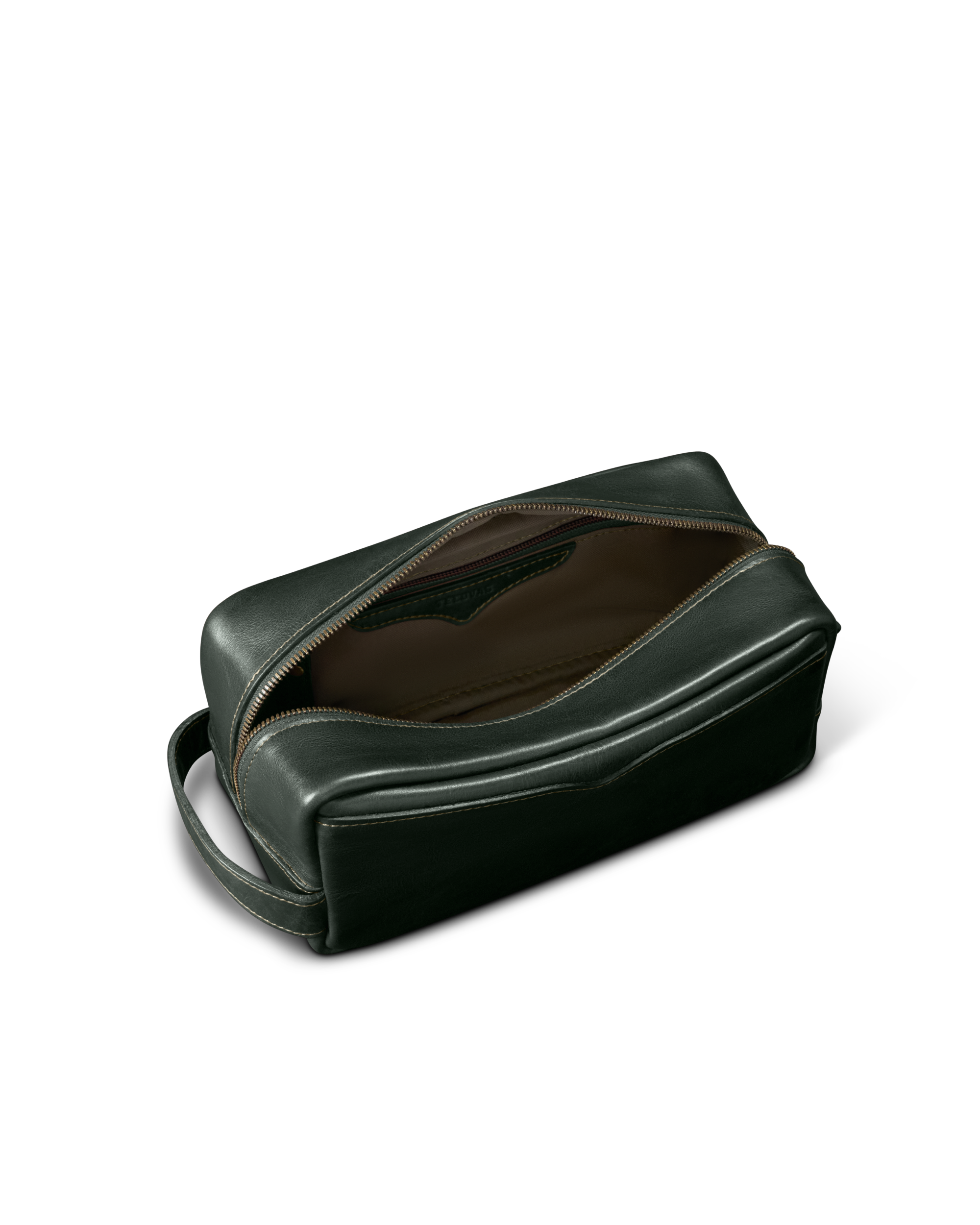 Bartlett Travel Kit - Midnight Green Cowhide