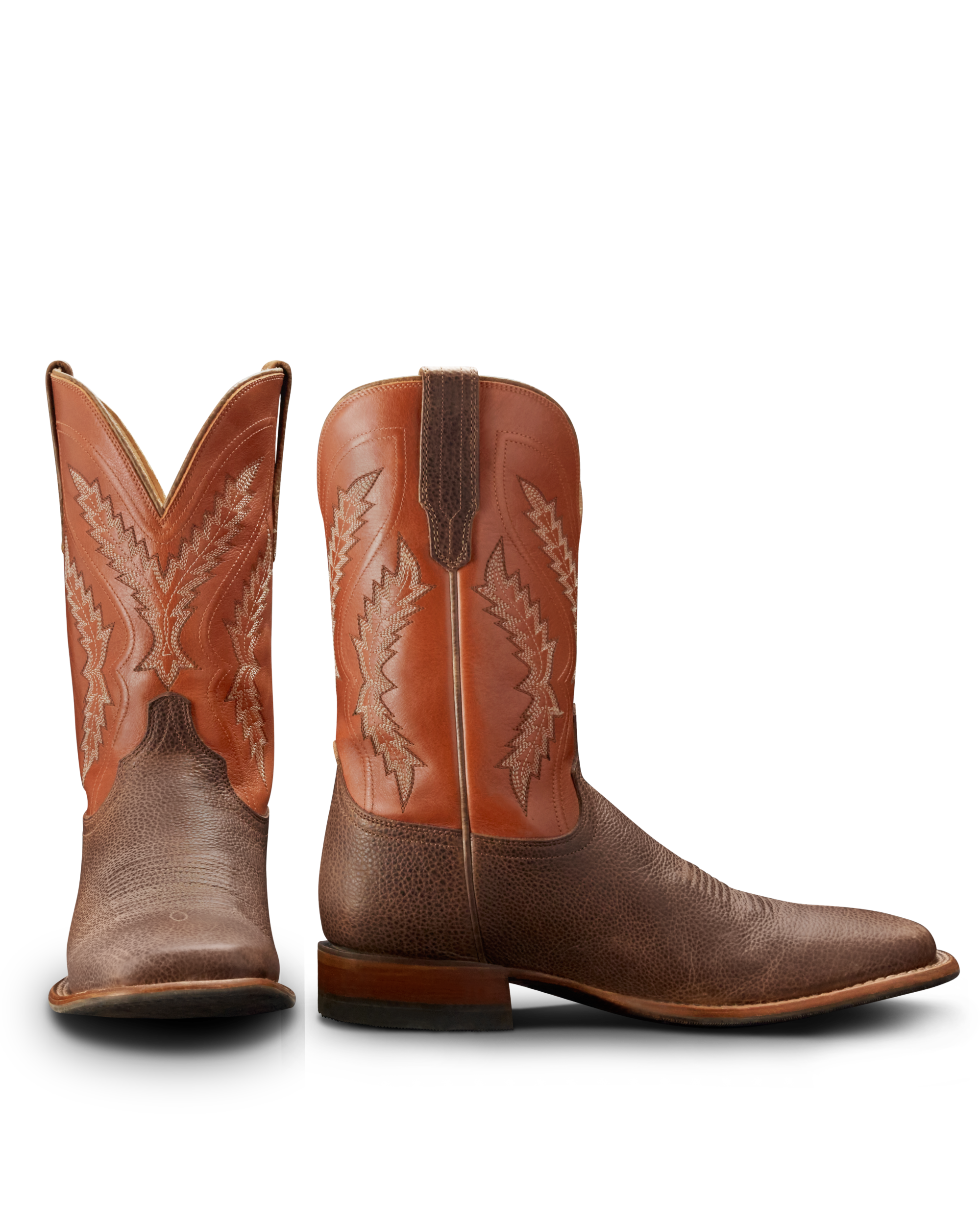 The Doc Frontier - Dark Chestnut Rust Orange Bison