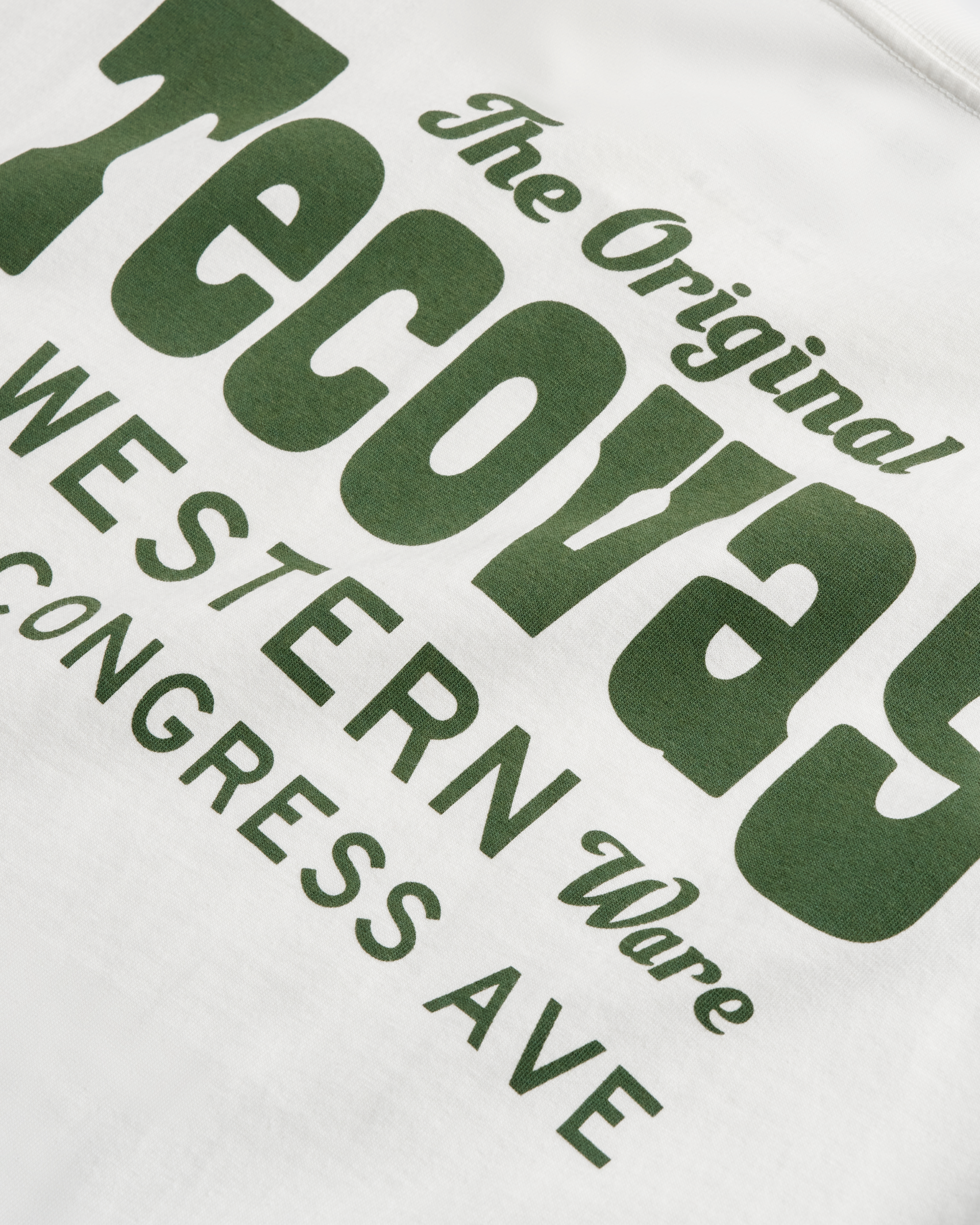 Men's Original Western Pocket Tee - Bone Green Pima Cotton