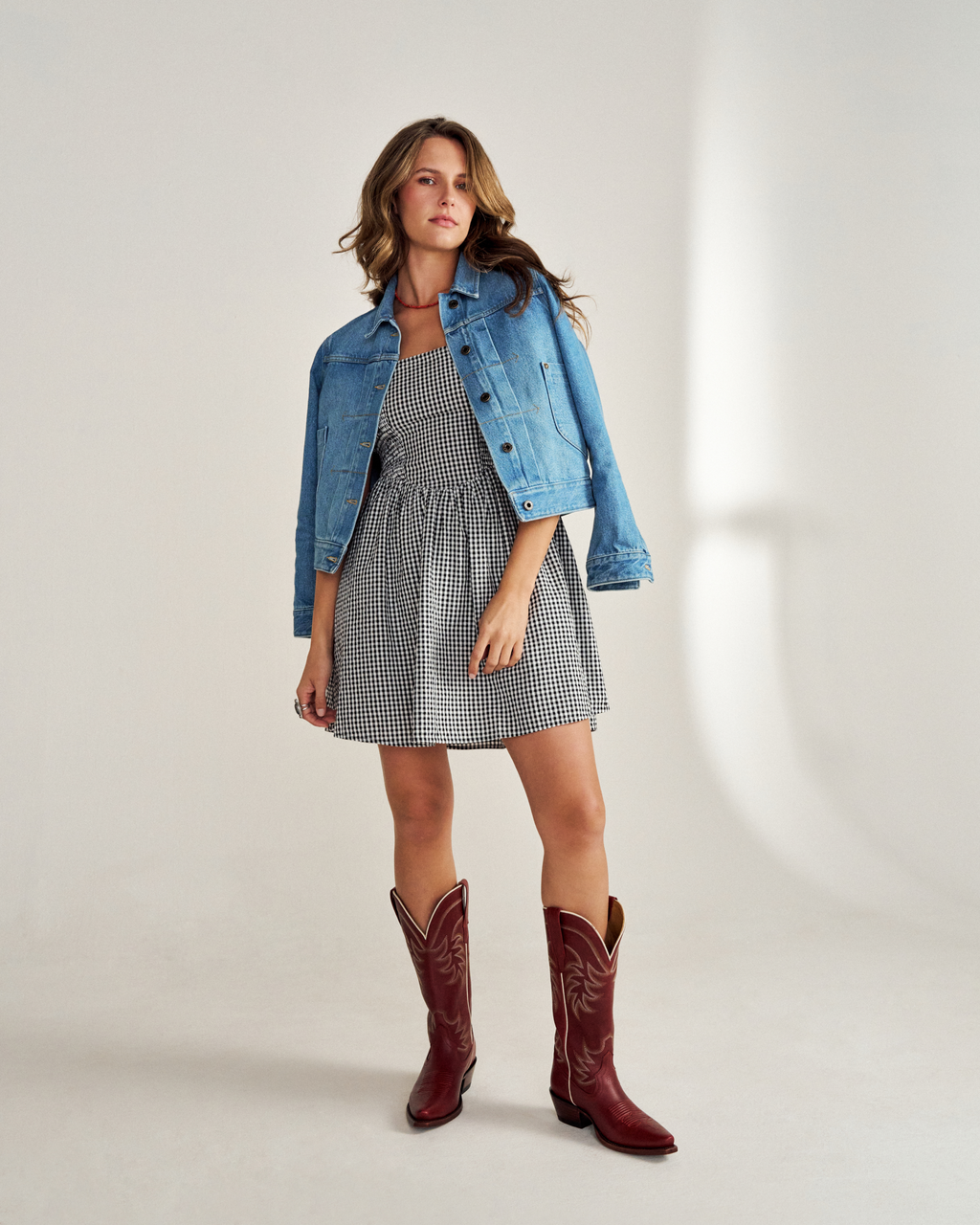 The Annie - Scarlet Cowhide