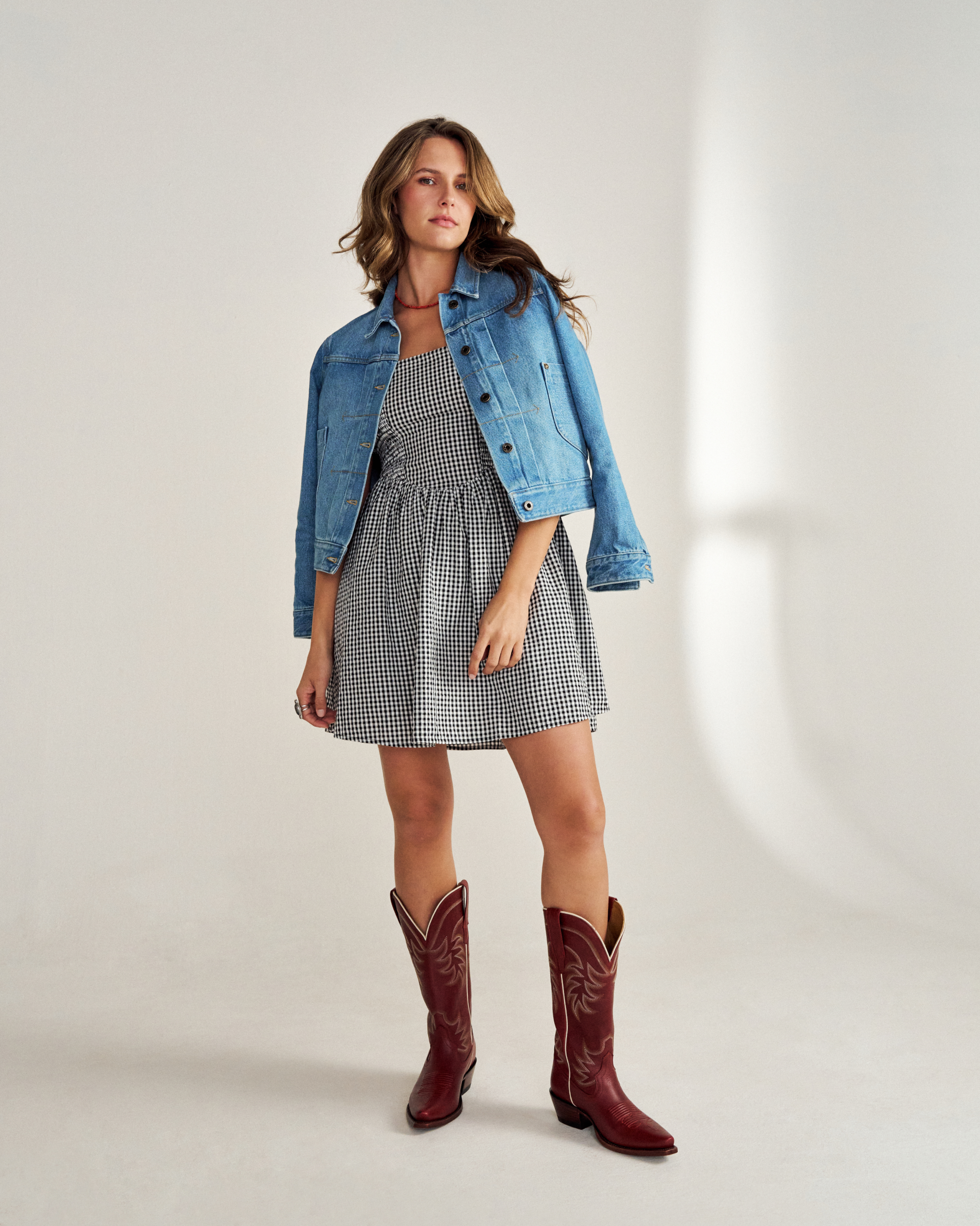 The Annie - Scarlet Cowhide
