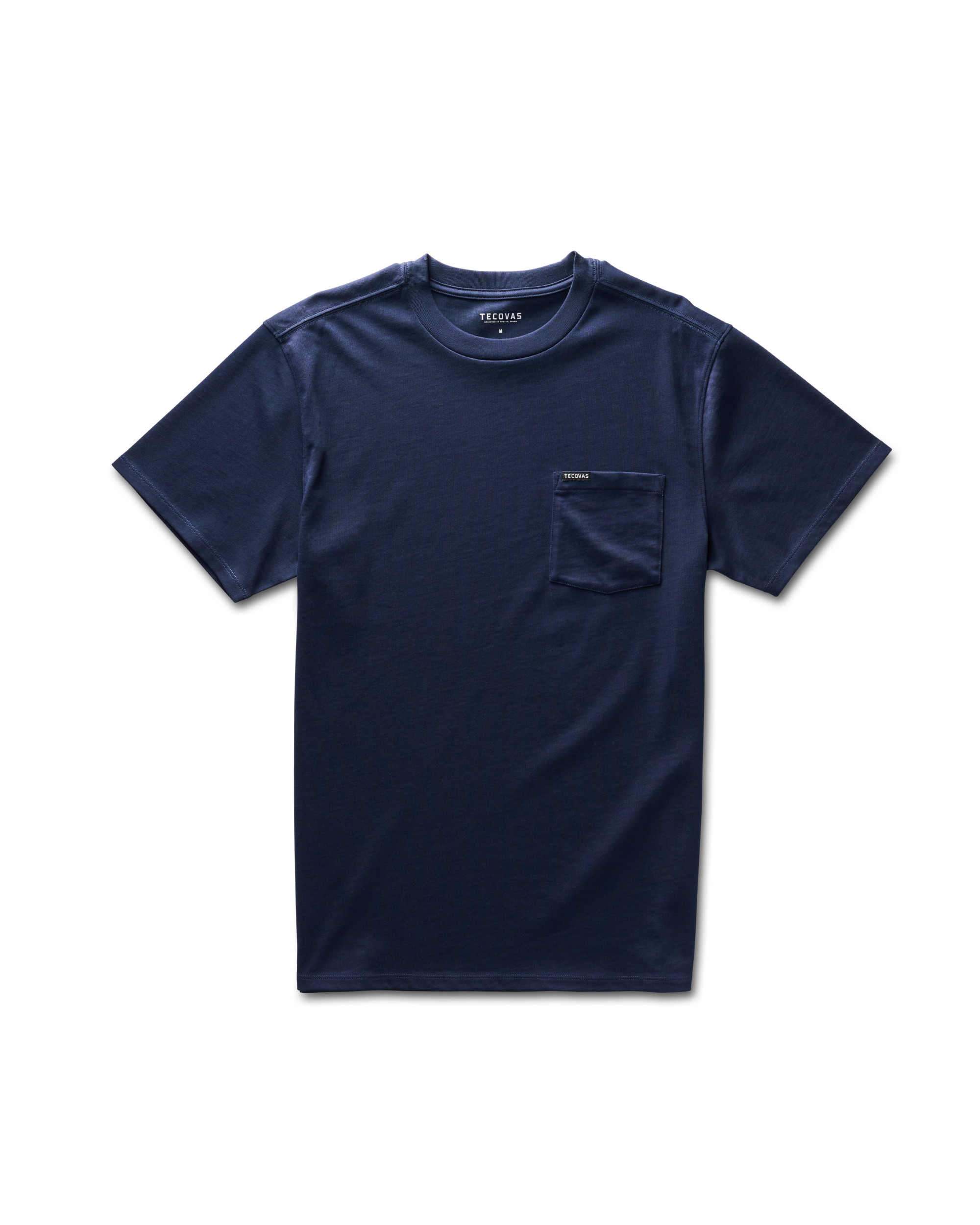 Men's Standard Issue Pocket Tee - Navy Cotton